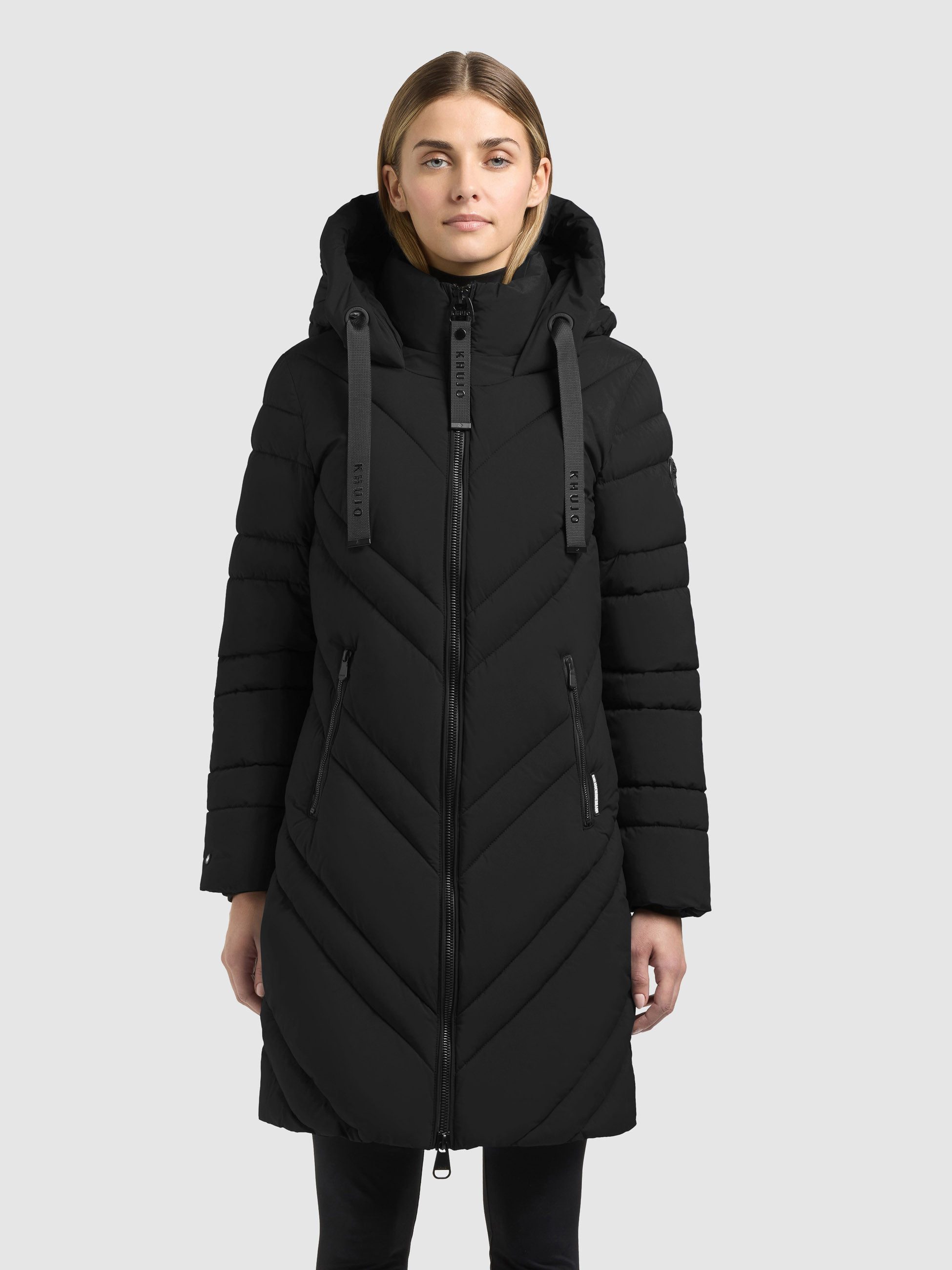 khujo Steppmantel TABY2 Taschenbeutel mit Fleece