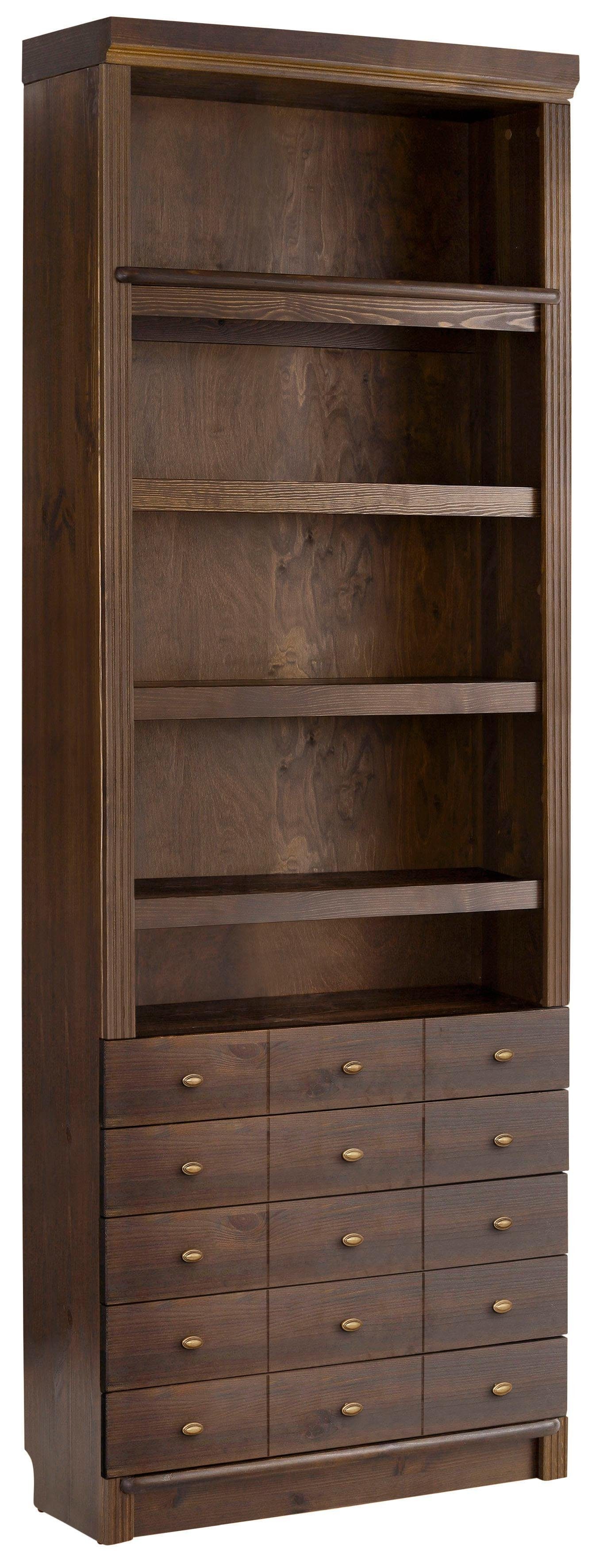 Home affaire Bücherregal Soeren, aus massiver Kiefer, in 2 Höhen, Tiefe 29 günstig online kaufen