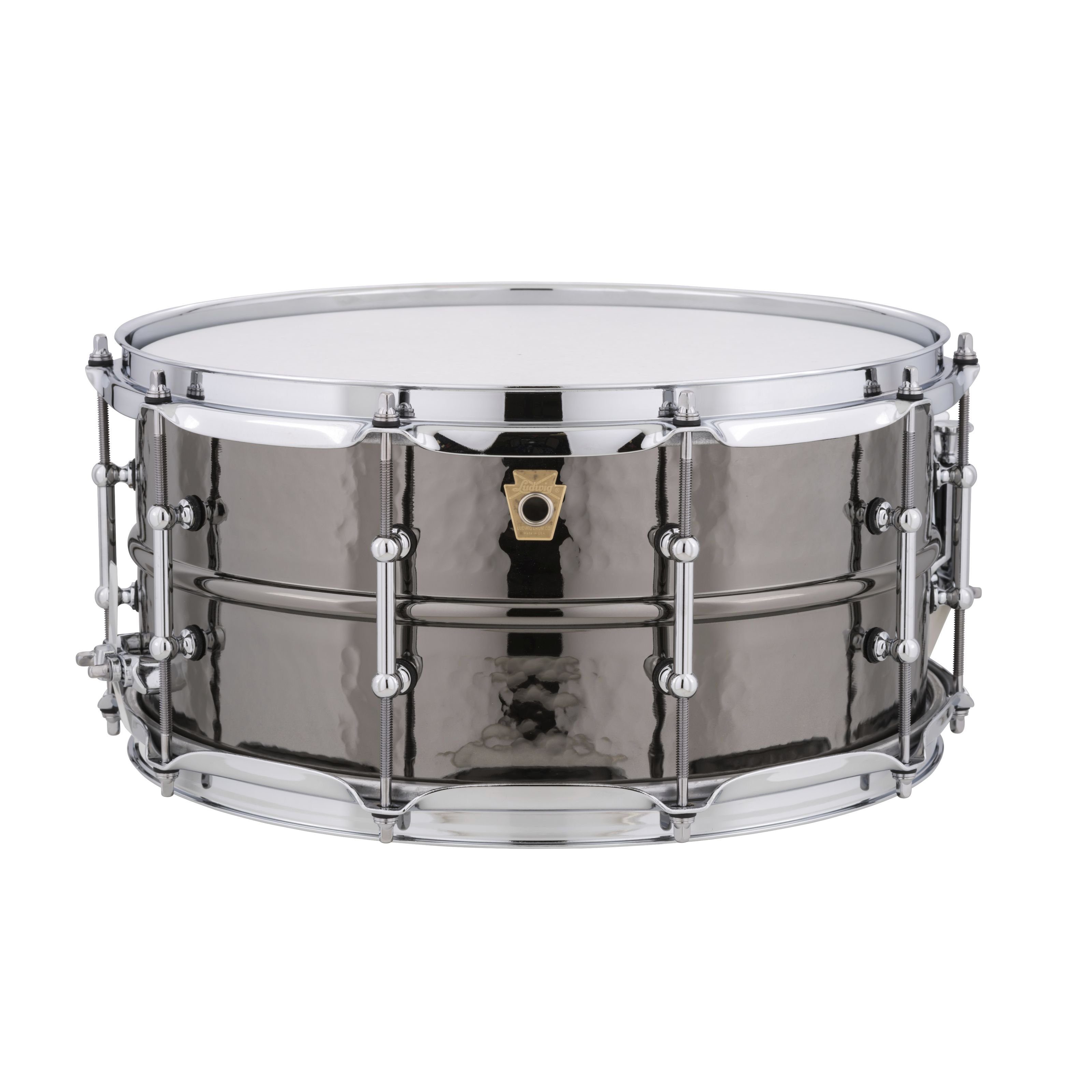 Ludwig Snare Drum,Black Beauty Snare LB417KT 14"x65" Hammered Tube Lugs, Schlagzeuge, Snare Drums, Black Beauty Snare LB417KT, 14"x6,5", Hammered, Tube Lugs - Snare