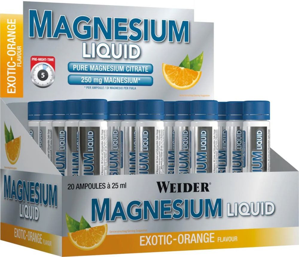 WEIDER Weider Magnesium Liquid Exotic-Orange-20x25 ml Flüssig