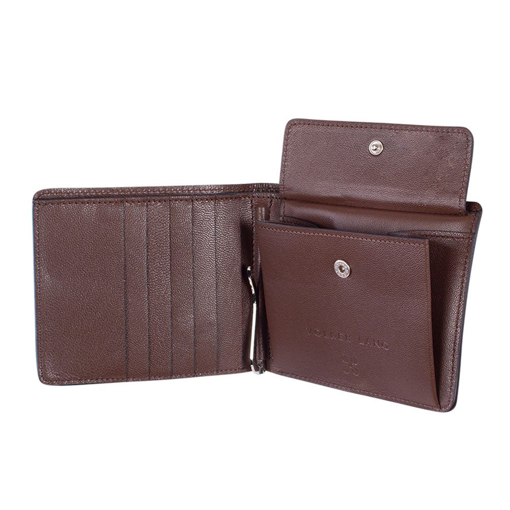 VOLKER LANG Brieftasche ESCUDO, SB3 - Stilvolle Geldbörse, Premium-Portemonnaie.