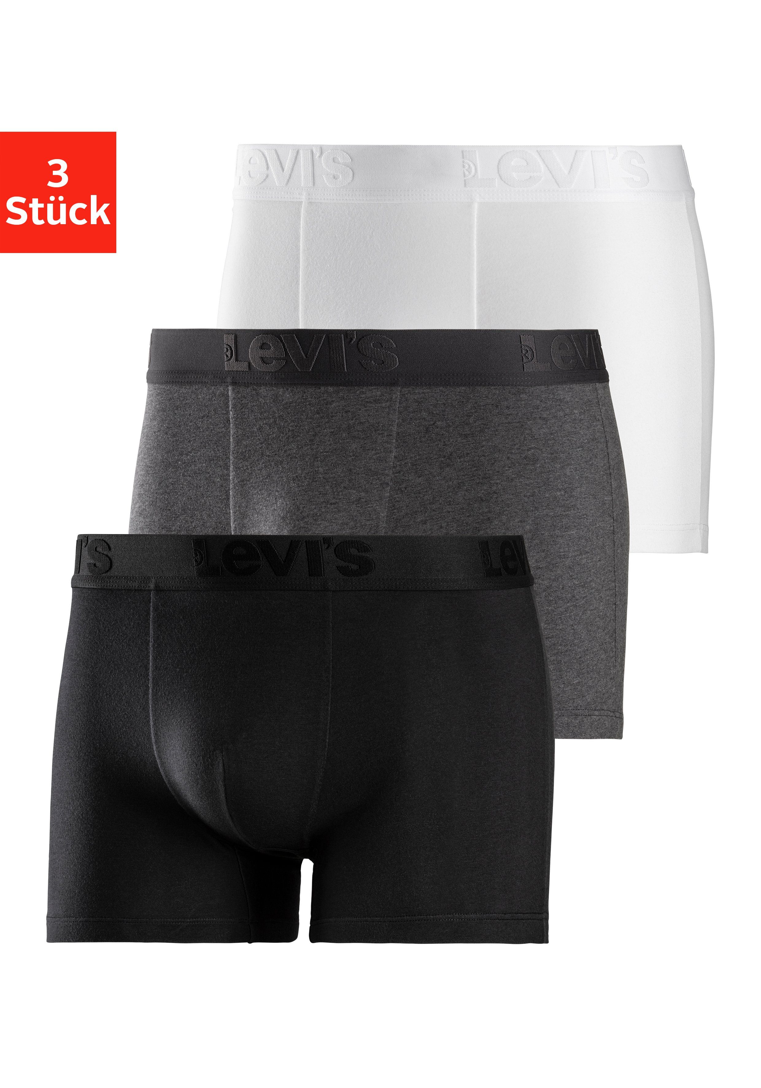 Levi's® Boxer (Packung, 3-St) Premium 010 black grey combo