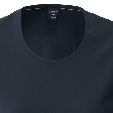 Ammann Pyjamaoberteil Bio Damen-Langarmshirt Single-Jersey Uni