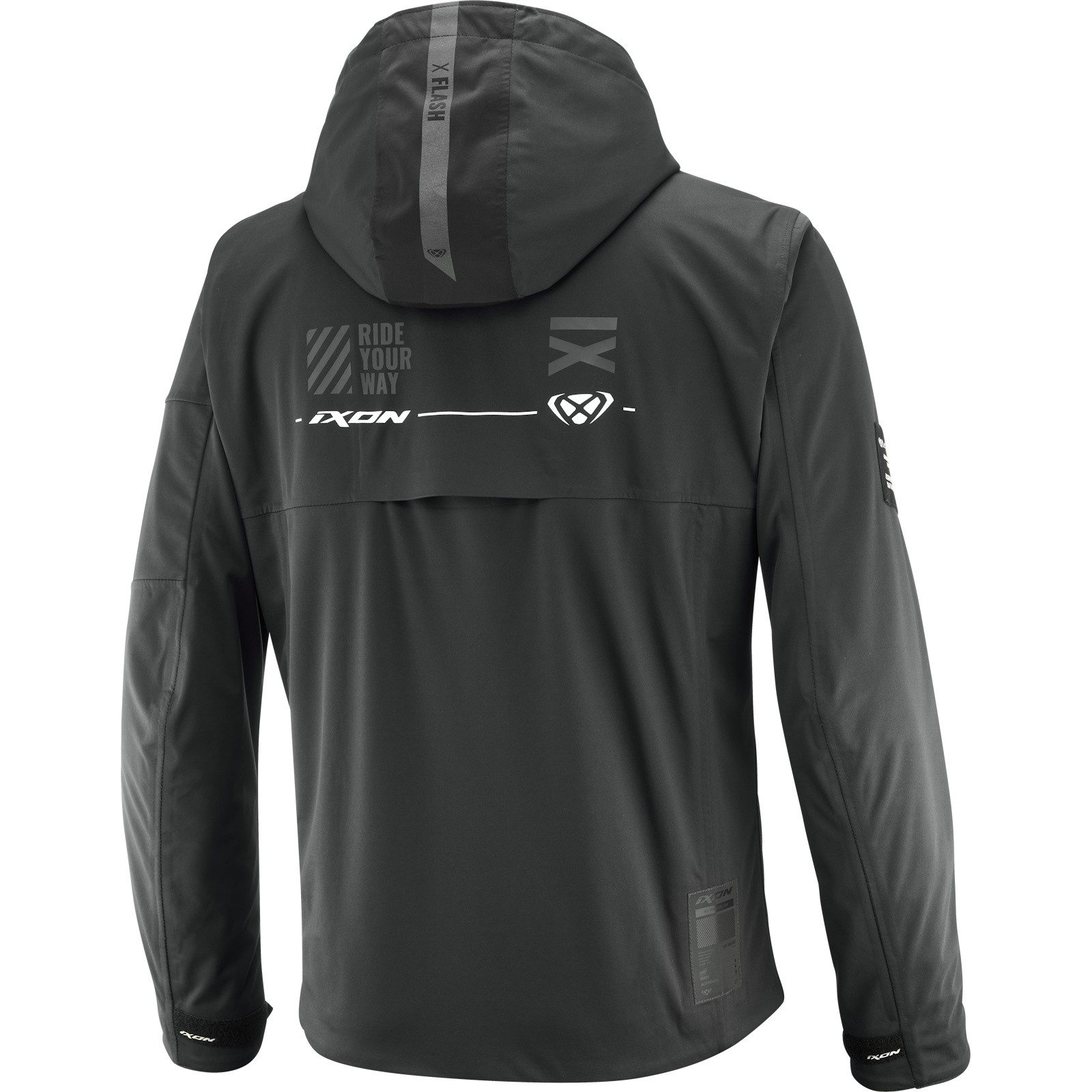 Ixon Motorradjacke Ixon M-Quarter Motorradjacke Anthrazit / Schwarz XL motorradjacke herren