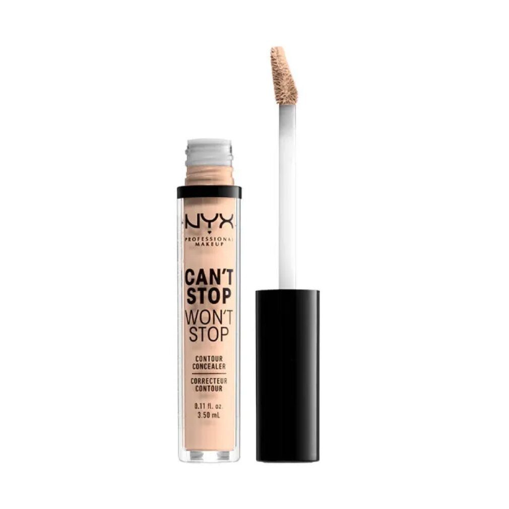 Nyx Professional Make Up Concealer Cant Stop Wont Stop Full Coverage Contour Concealer Light Ivory 3,5ml