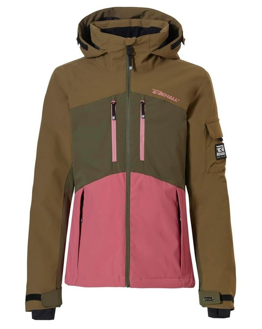 Skijacke Rehall Kinder Skijacke Rome Junior olive