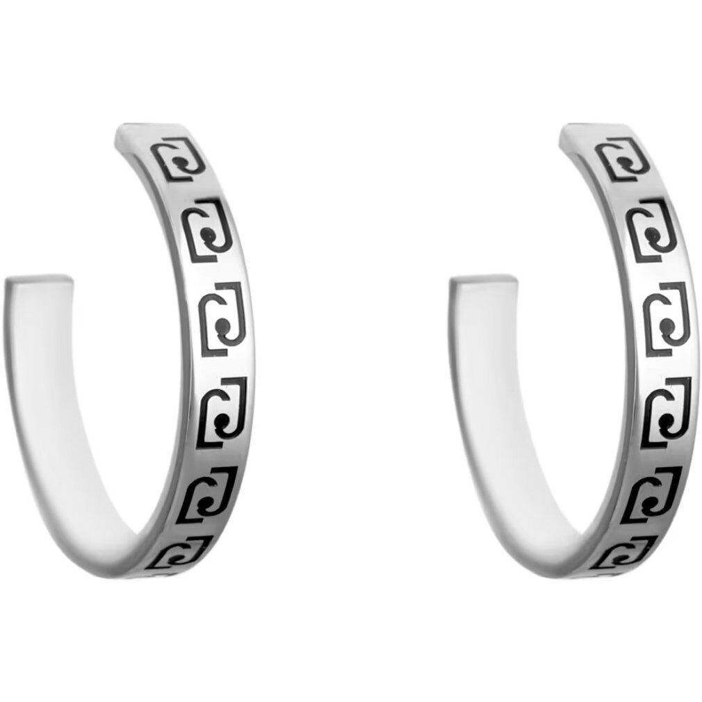 Liu Jo Ohrring-Set Robustní pevné ocelové náunice Erkennungszeichen LJ1944