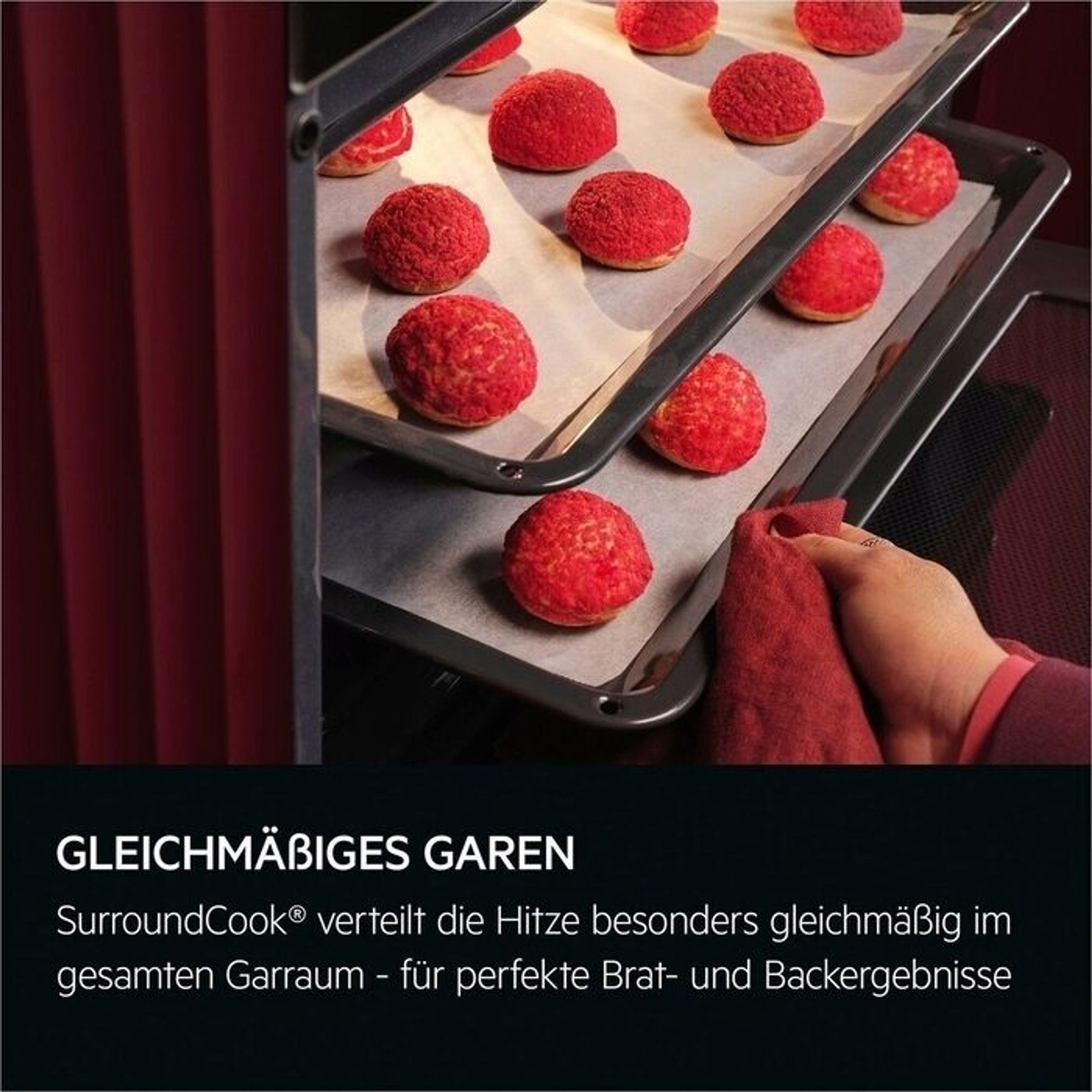 AEG Einbaubackofen 5000 NBU5A10CM, mit nachrüstbar, Grillheizstab, Aqua-Reinigungsfunktion, Multilevel Cooking