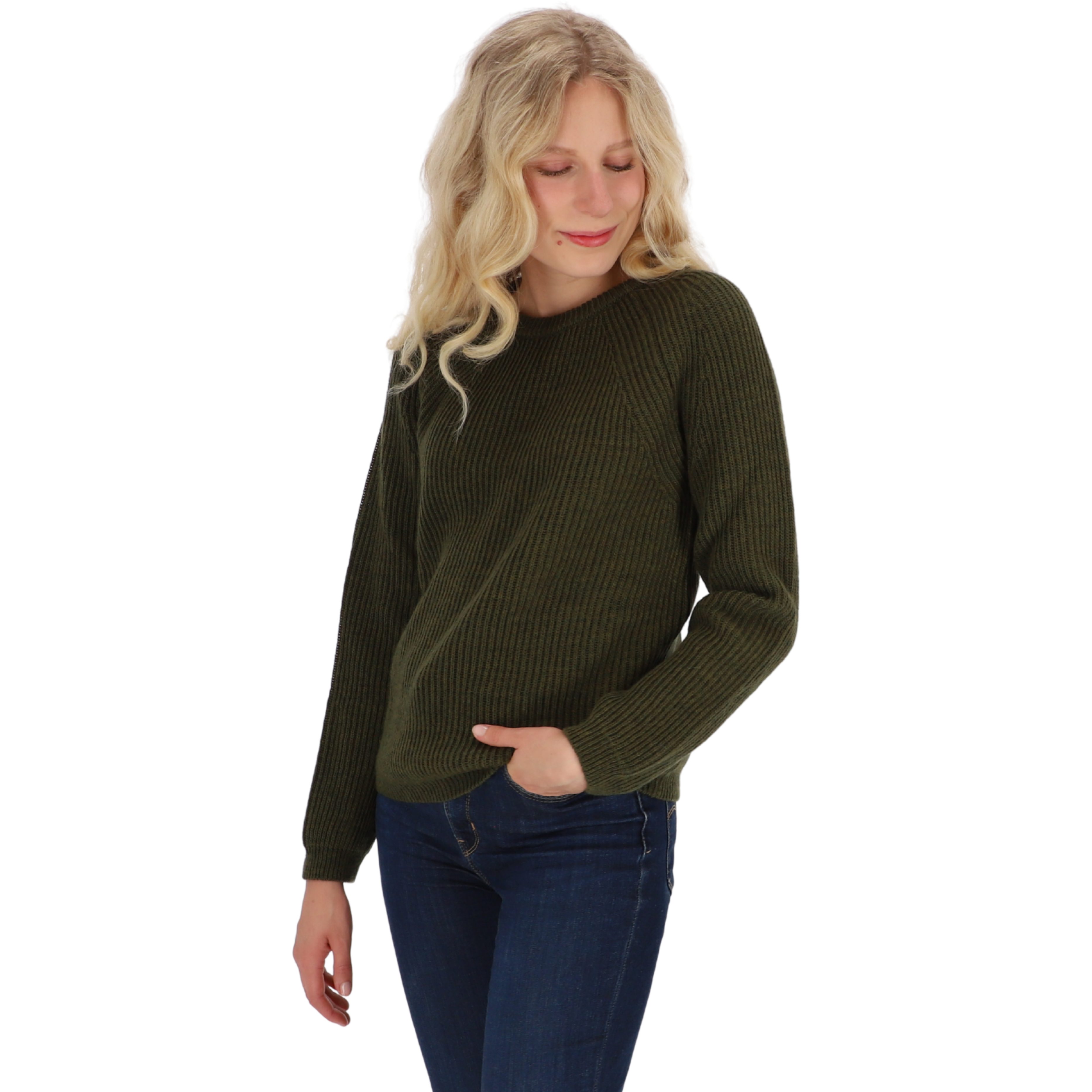 halsüberkopf Accessoires Strickpullover mit Rundhalsausschnitt aus hochwert günstig online kaufen