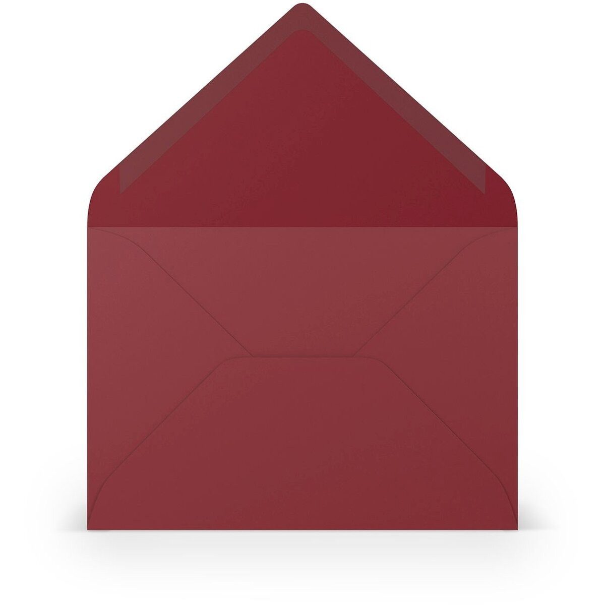 Rössler Briefumschlag Briefumschläge Coloretti VE=5 Stück B6 Rosso