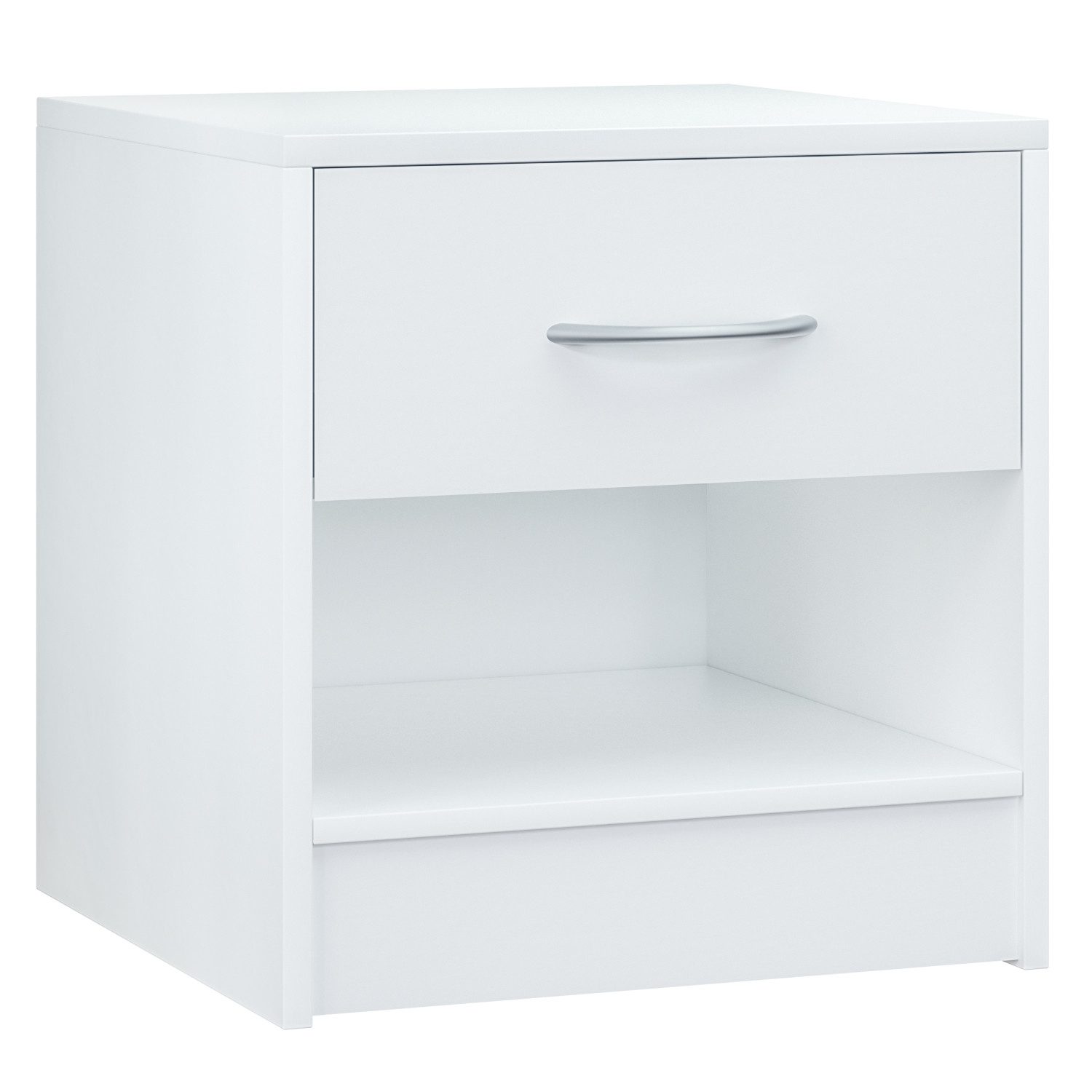Casaria Nachttisch Kiel, mit Schublade 41x39x28cm Holz Modern Schlafzimmer Bett Nachtschrank