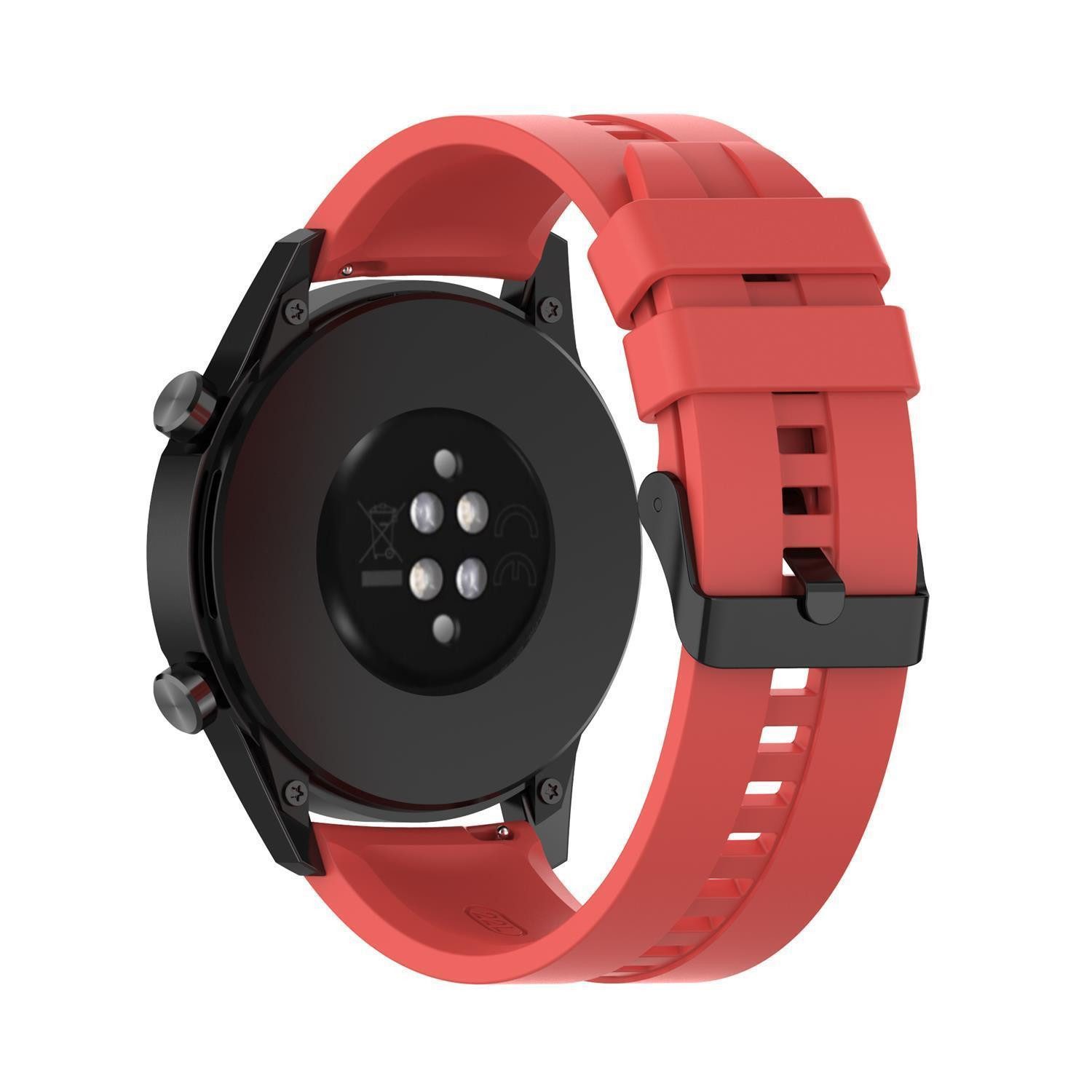 Cadorabo Smartwatch-Armband 20 mm, Smartwatch Ersatzarmband - 20mm - Silikon