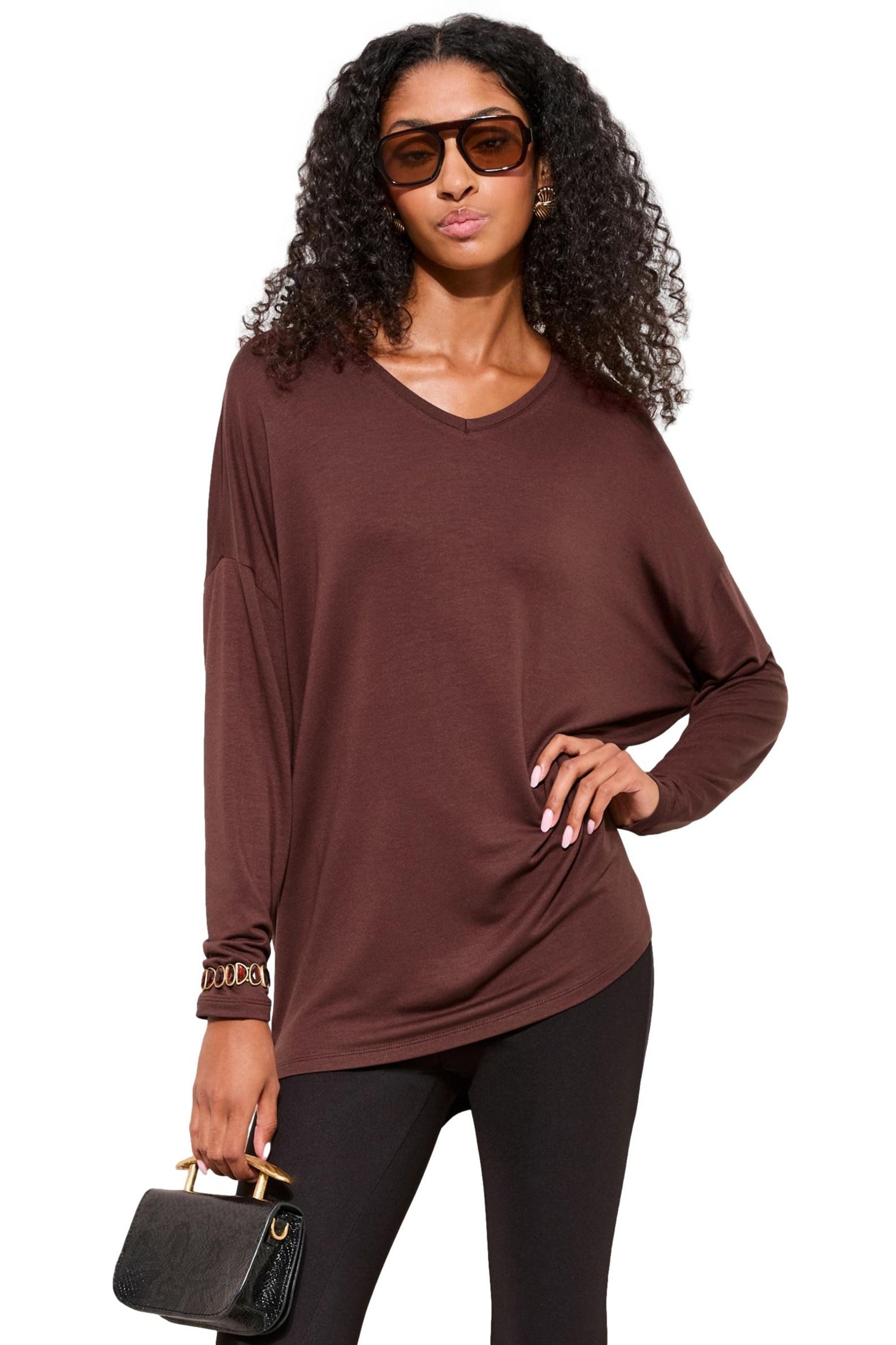 Friends Like These Tunika Friends Like These Tunika mit V-Ausschnitt (1-tlg günstig online kaufen