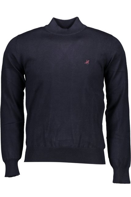 U.S. GRAND POLO Strickpullover Herren Langarmshirt Blau mit Rollkragen und günstig online kaufen