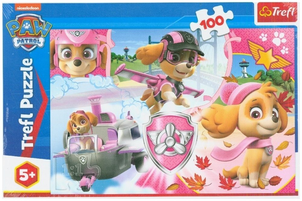 Trefl Puzzle Paw Patrol Skye (Kinderpuzzle), 199 Puzzleteile