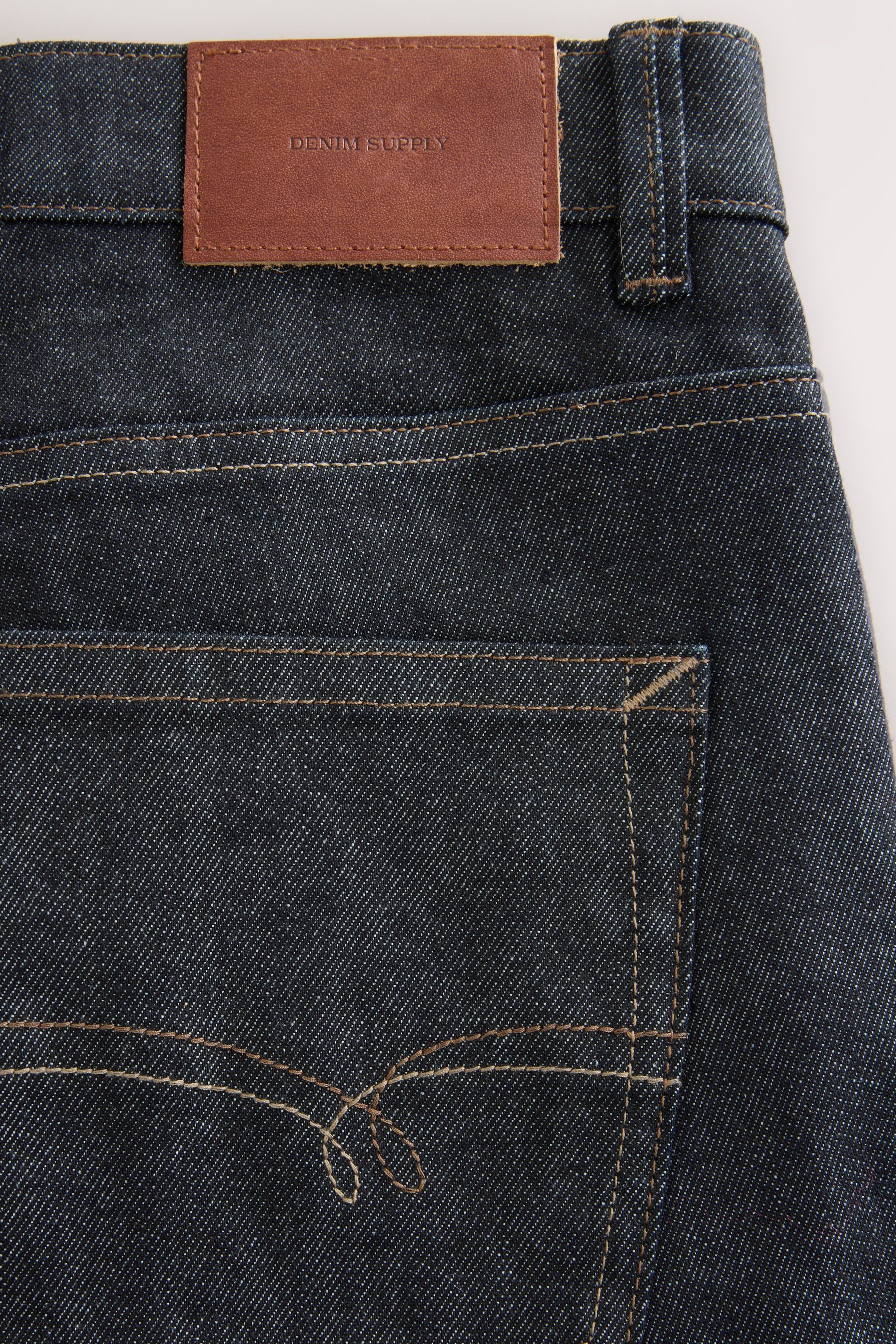 Next Straight-Jeans Signature Straight Fit Jeans aus kariertem Denim (1-tlg)