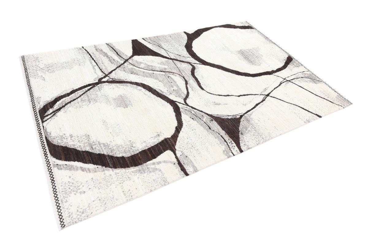 Moderner mm Nain Design 20 Höhe: Handgeknüpfter rechteckig, 196x311 Trading, Ela Orientteppich Orientteppich, Berber