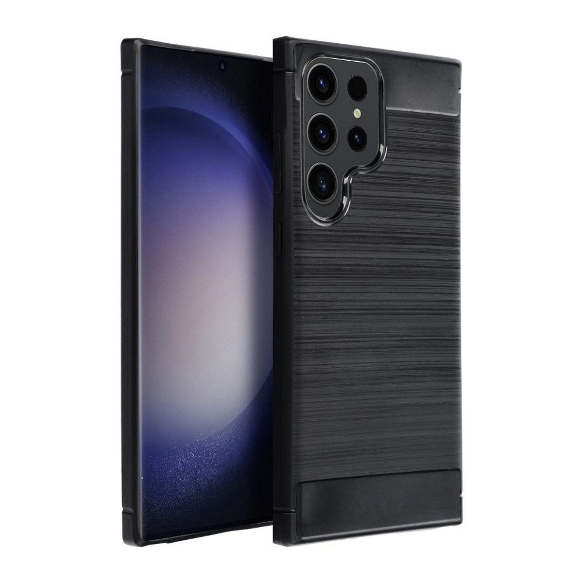 COFI 1453 Bumper - Flexible Cover- Handyhülle kompatibel mit Honor 400 Lite schwarz