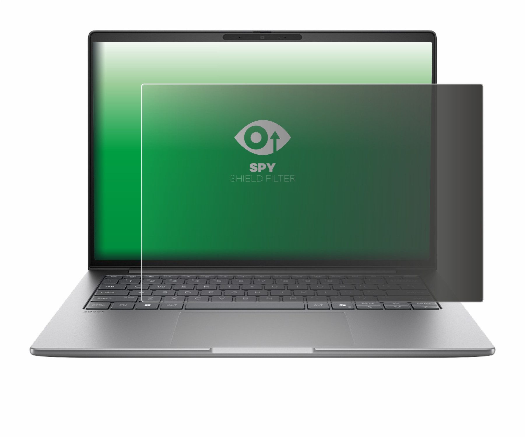 upscreen Displayschutzfolie Blickschutzfilter für HP Zbook 8 G2i 14", Anti-Spy Privacy Filter Sichtschutz Blickschutzfilter Blaulicht-Schutz