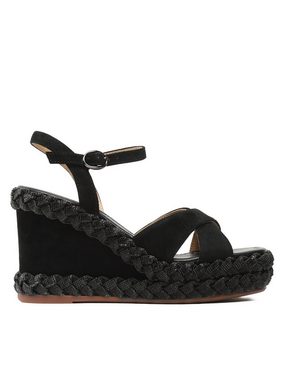 Alma en Pena Sandalen V23540 Suede Black Sandale