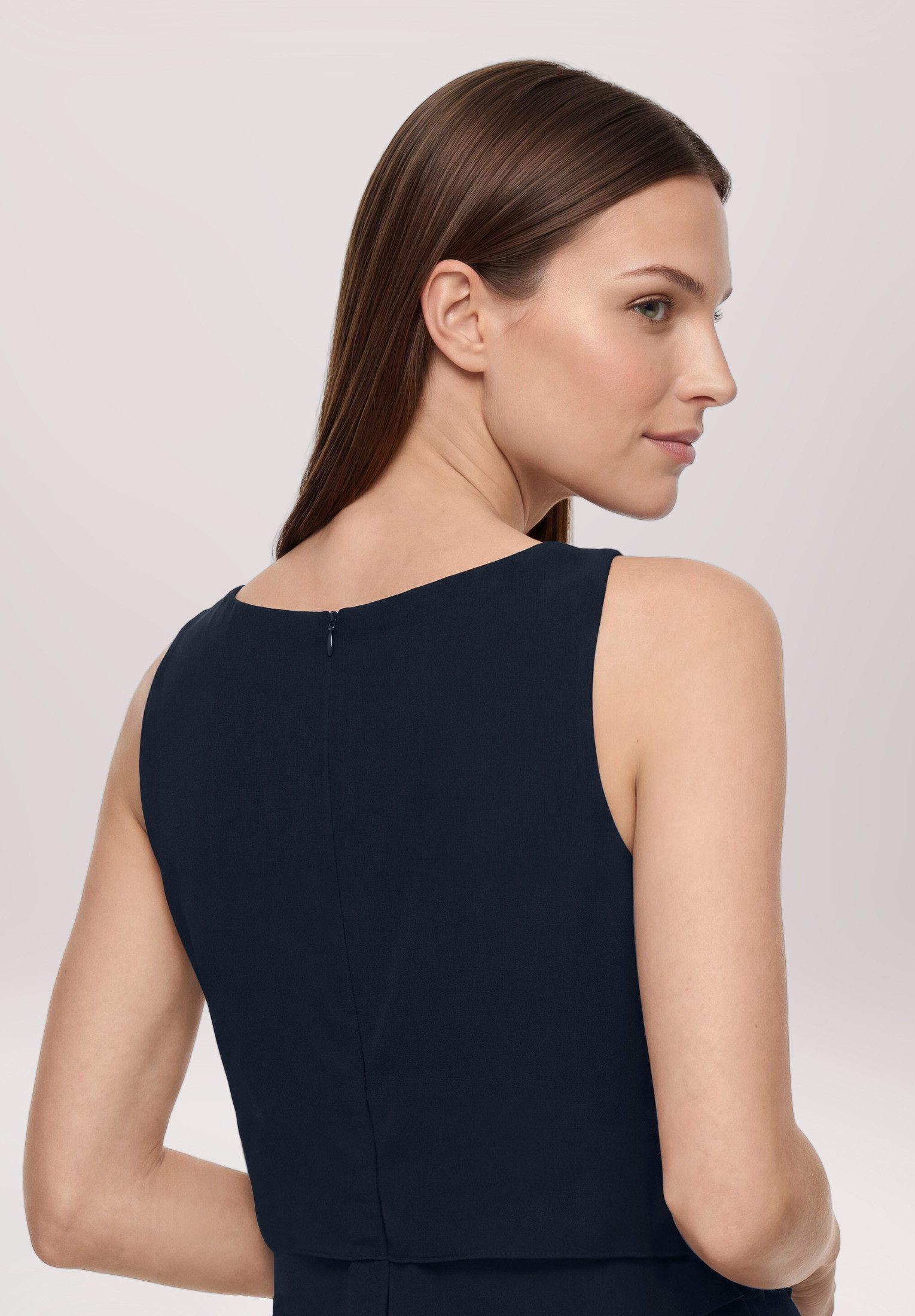 Vera Mont Cocktailkleid Damen mit Volant Volant – Bild 3 von 5