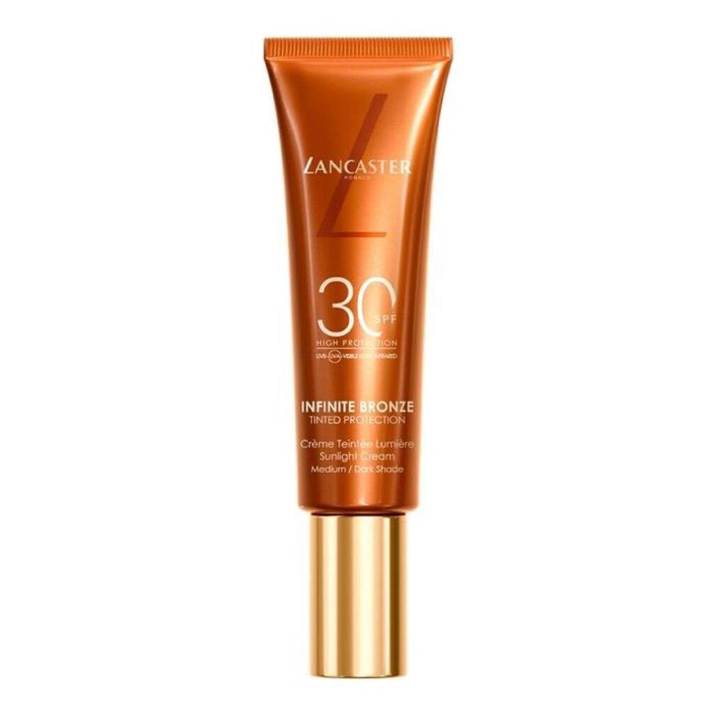 LANCASTER Sonnenschutzcreme INFINITE BRONZE getönte Sonnencreme SPF30 #Medium