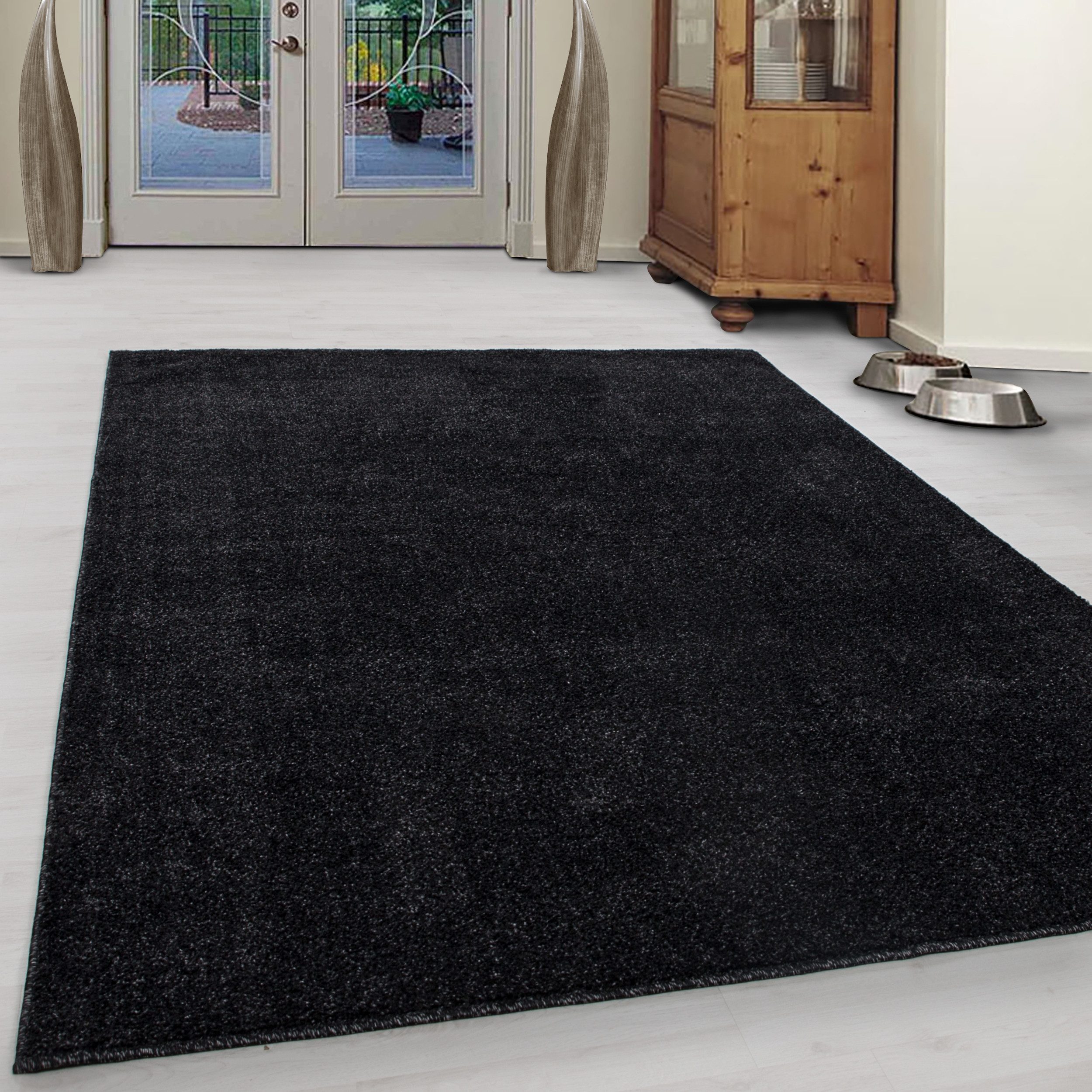 KADIMA DESIGN Teppich Kurzflor Uni Polypropylen günstig online kaufen