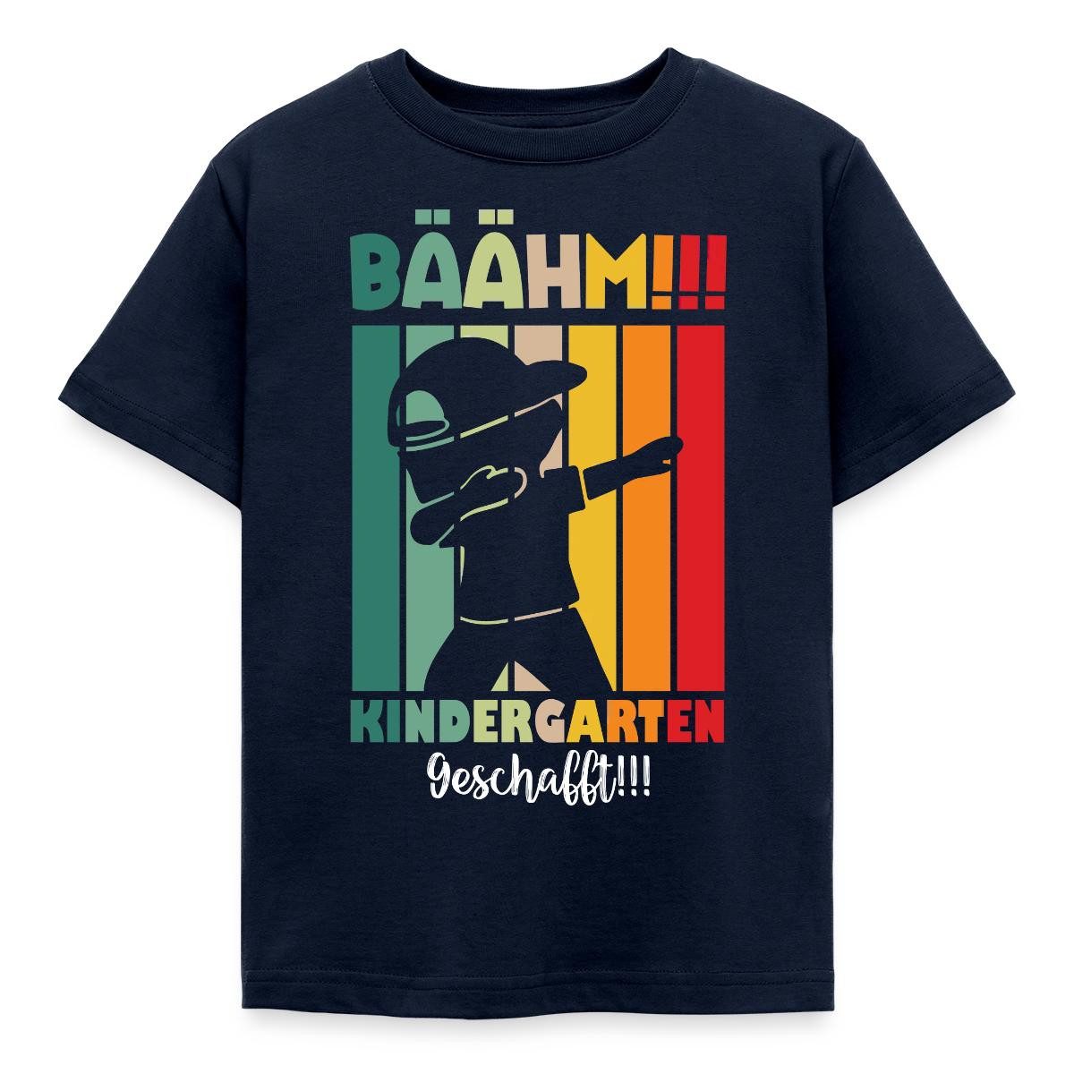 T-Shirt Kindergarten Geschafft Einschulung Kita Abgänger Kinder T-Shirt