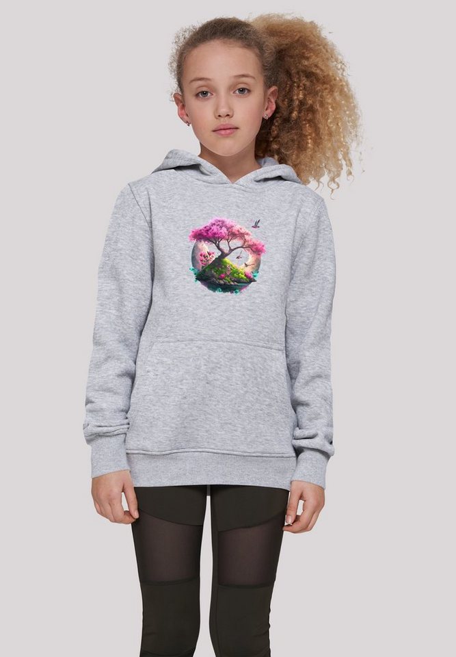 F4NT4STIC Kapuzenpullover Kirschblüten Baum Unisex Hoodie Print