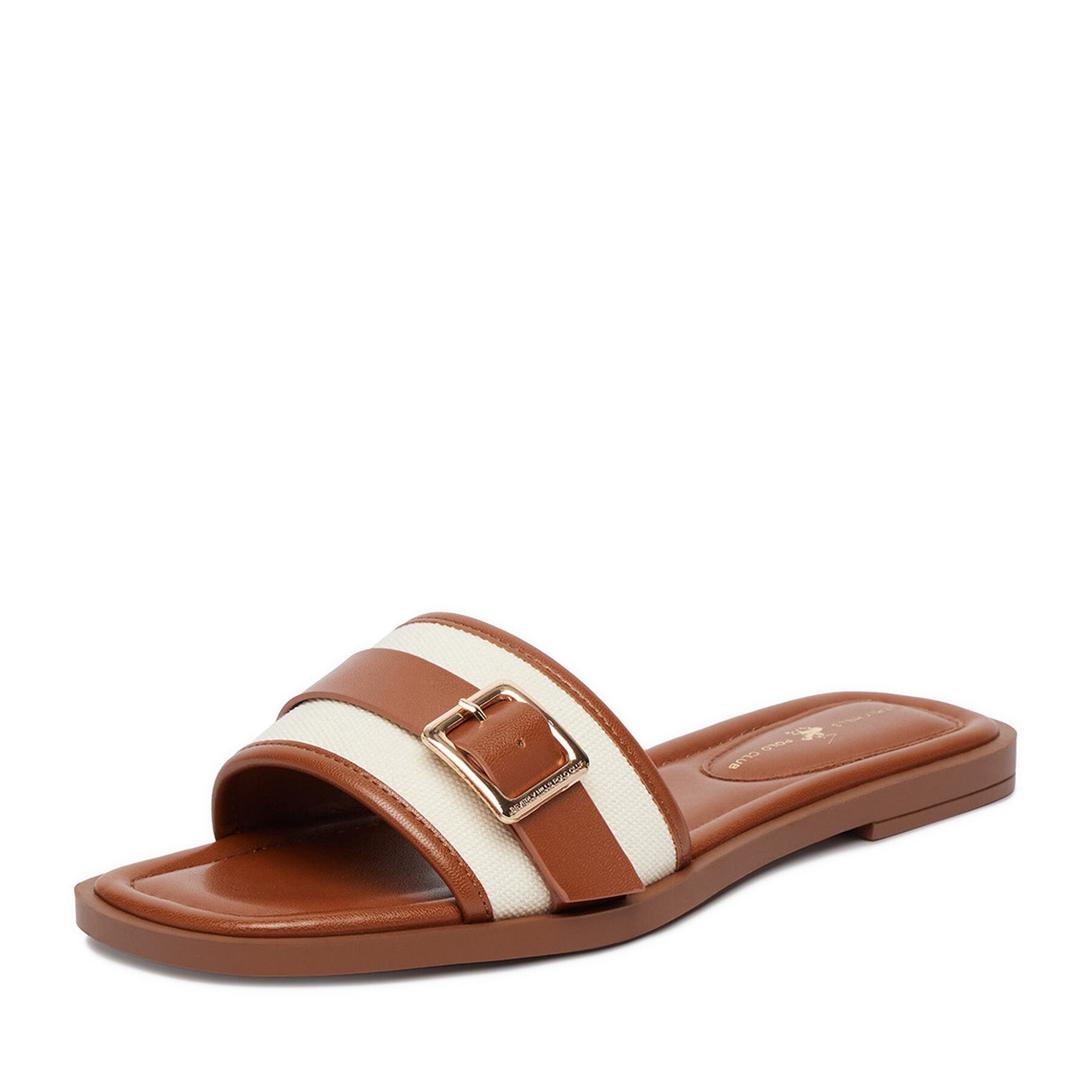 BEVERLY HILLS POLO CLUB Beverly Hills Polo Club Damen-Flip-Flops, braun Badepantolette