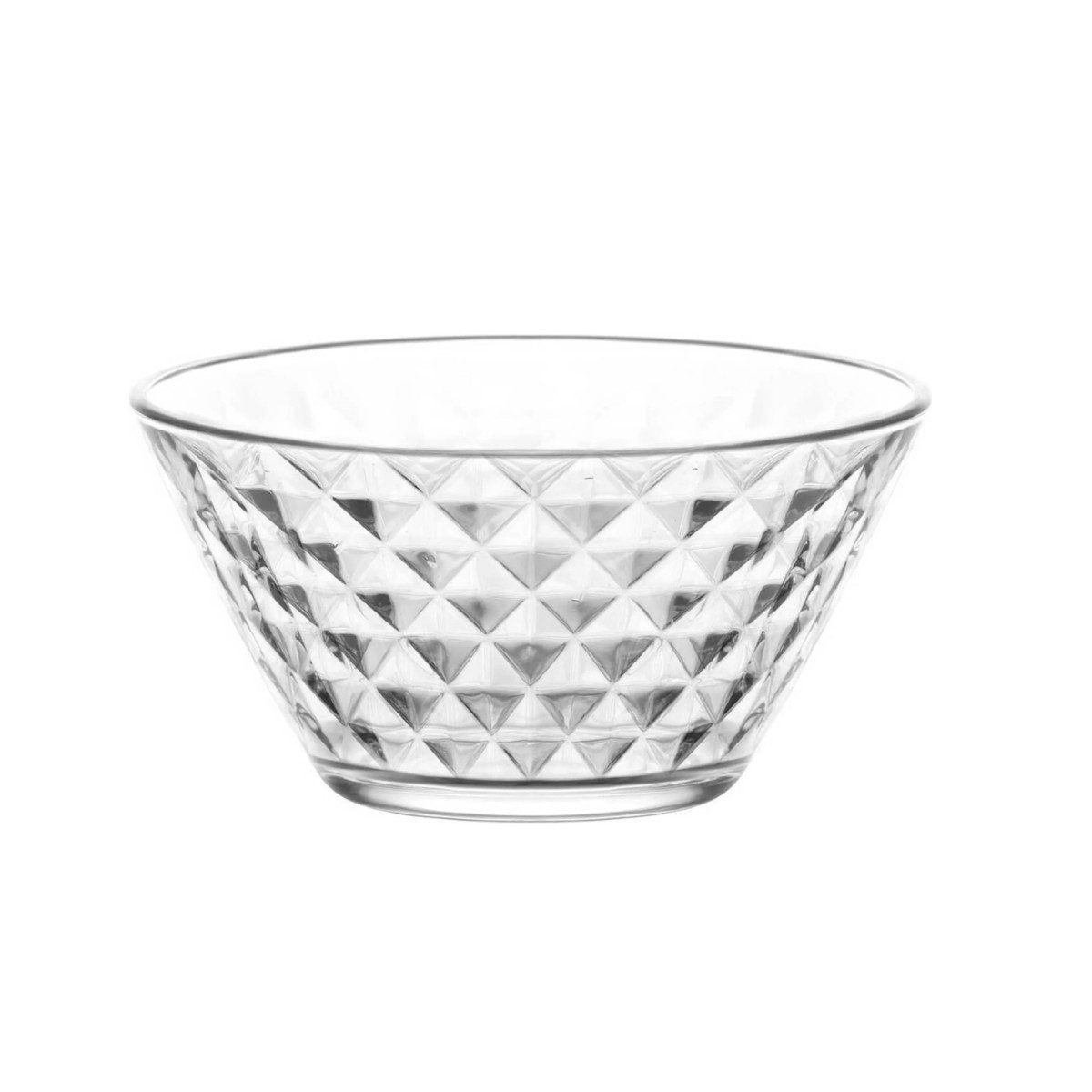 LAV Servierteller Artemis 3 teiliges Set Glasschalen in elegantem Design - 330 ml, Glas, (3-tlg)