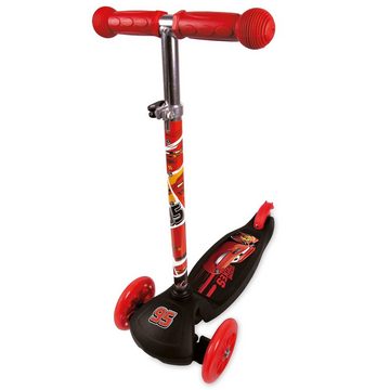 Disney Dreiradscooter 3-Rad-Roller CARS Alu-Skooter klappbar 2-5 Jahre original # NEU