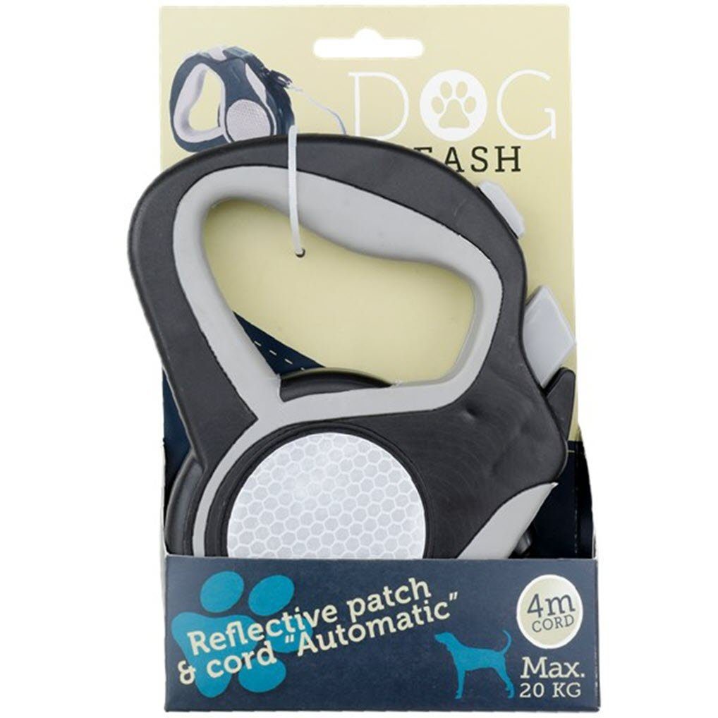 Spectrum Hundeleine Hundeleine reflektierend 4 Meter automatisch
