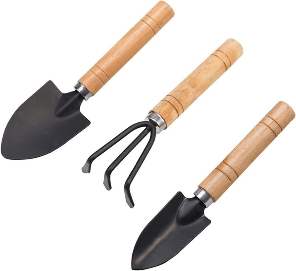 MEGAGOODS Gartenpflege-Set 3-tlg. Mini-Gartenwerkzeug Set für günstig online kaufen
