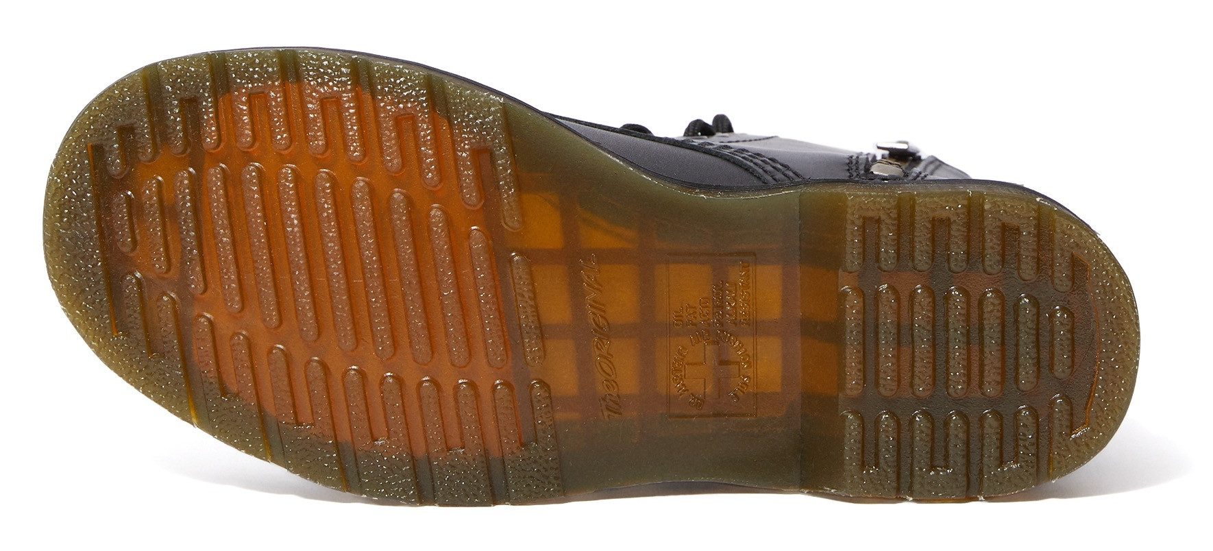 DR. MARTENS 1461 Pascal 8 Eye Boot Schlupfboots Festivalboots, Schlupfboots mit Vorder-Reißverschluss