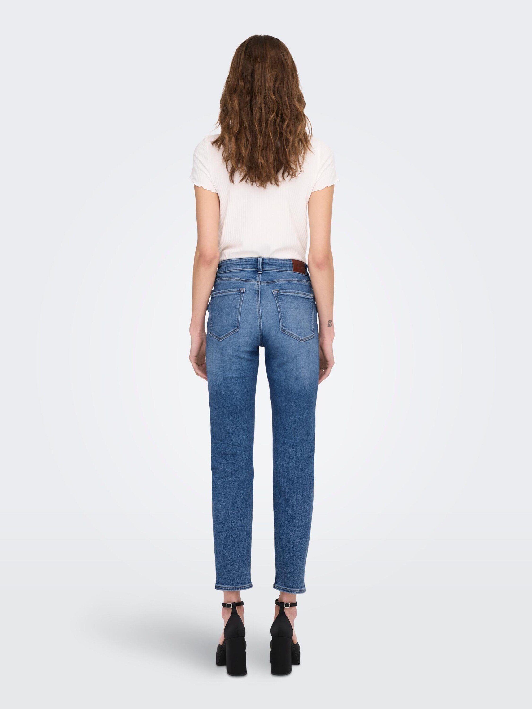 ONLY 7/8-Jeans (1-tlg) Plain/ohne Details günstig online kaufen