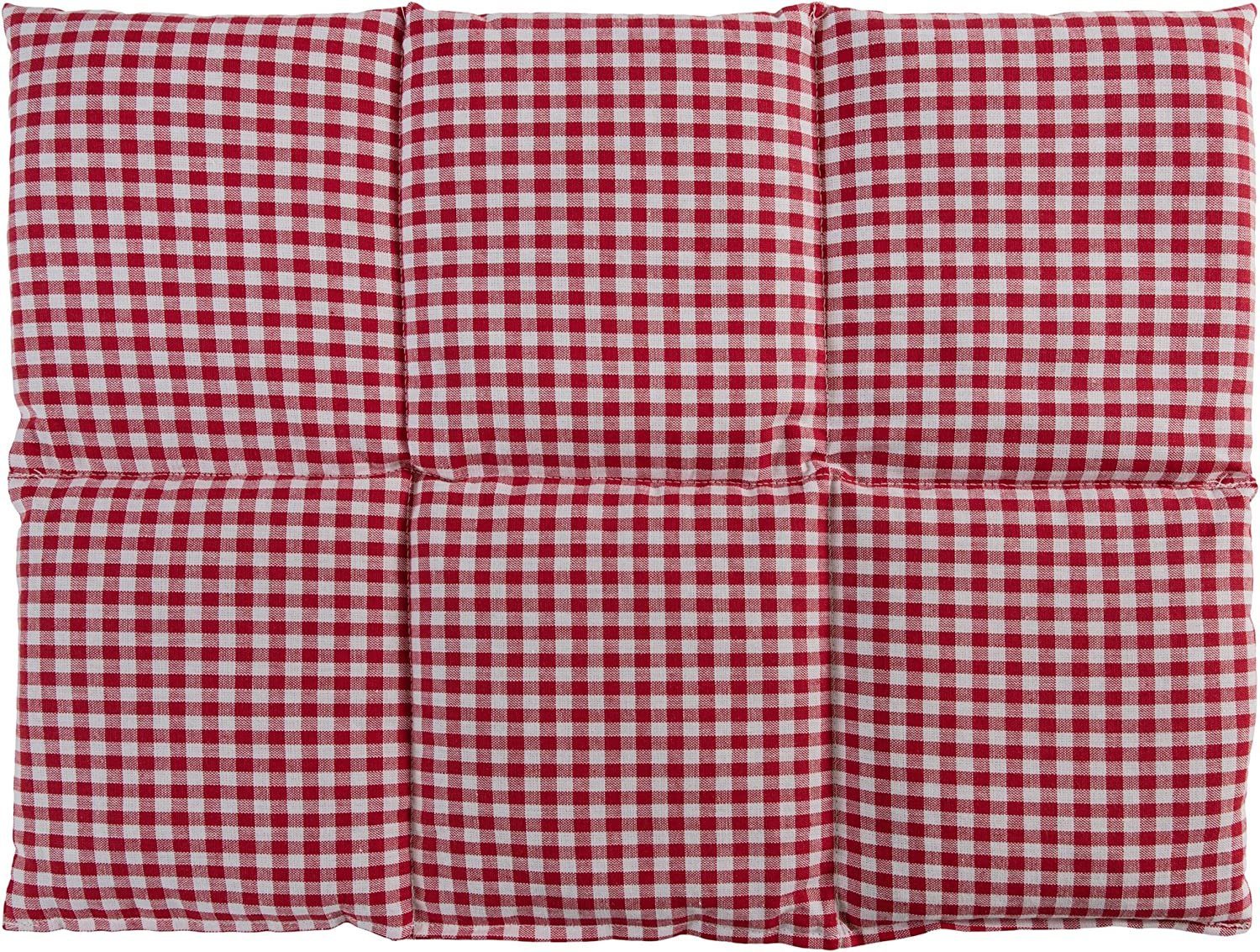Giraffenland Wärmekissen Rapssamenkissen 40x30cm 6-Kammer - Wärmekissen Körnerkissen mit Raps, Wärmekissen>Mikrowelle/Backofen, Kältekissen>Kühlschrank/Gefriertruhe
