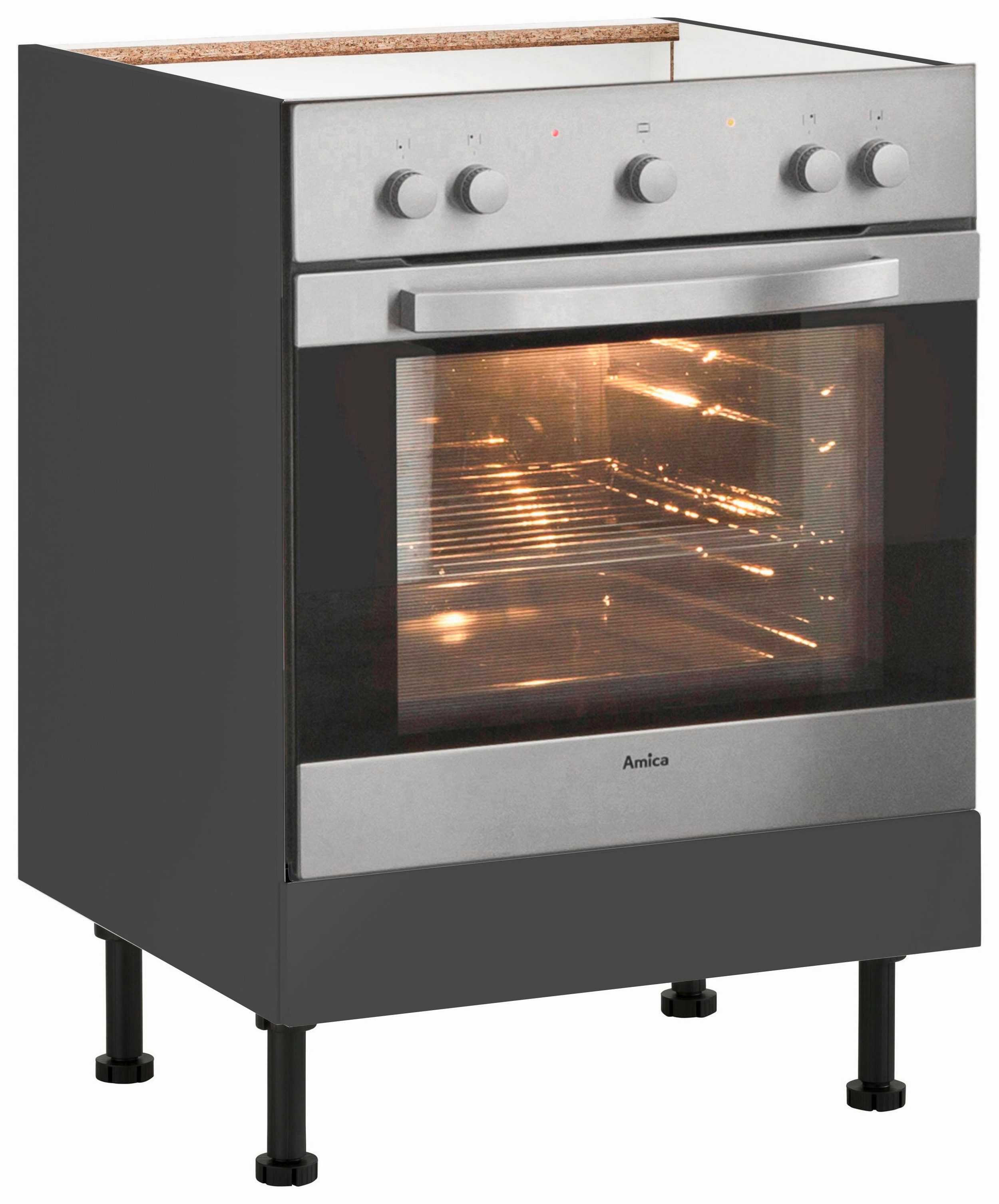 wiho Küchen Herdumbauschrank Simi 60 cm günstig online kaufen