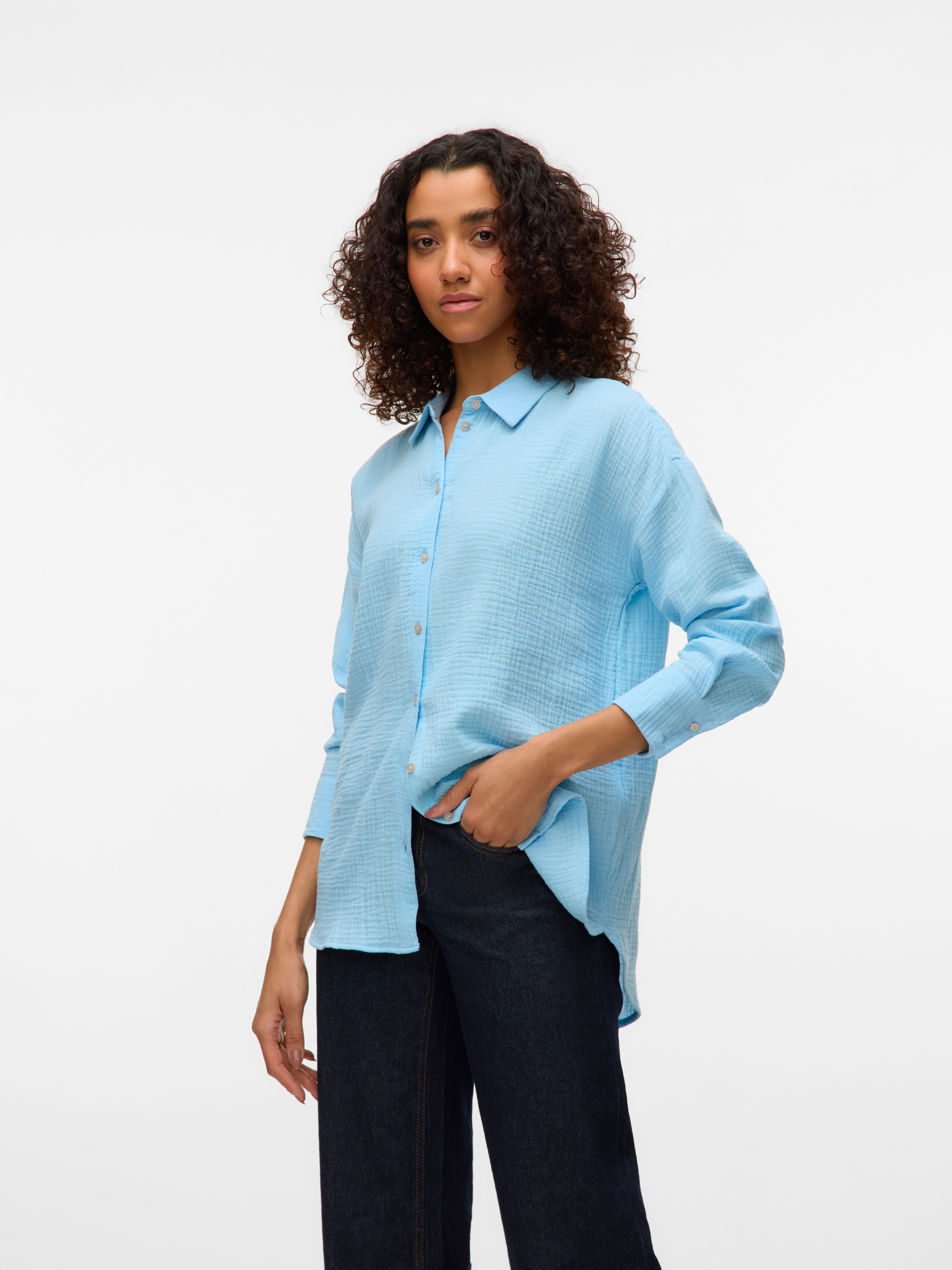 Vero Moda Hemdbluse VMNATALI günstig online kaufen