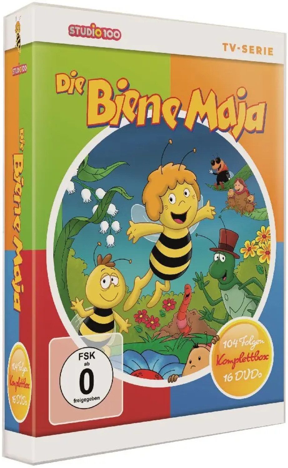 DVD Die Biene Maja (Klassik), 16 DVD (TV-Serien Komplettbox)