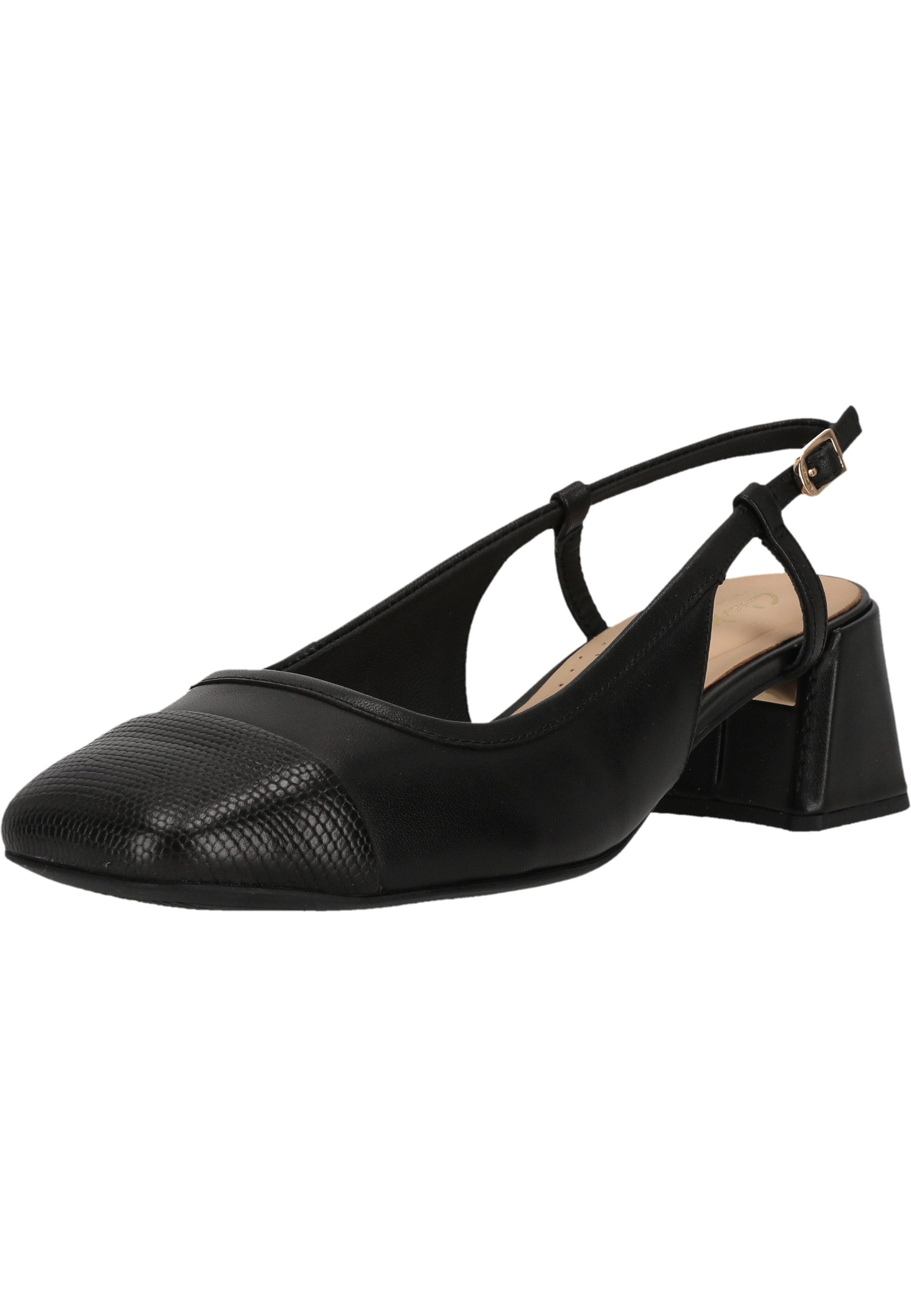 Clarks Nyta45 Sling Slipper mit Blockabsatz günstig online kaufen