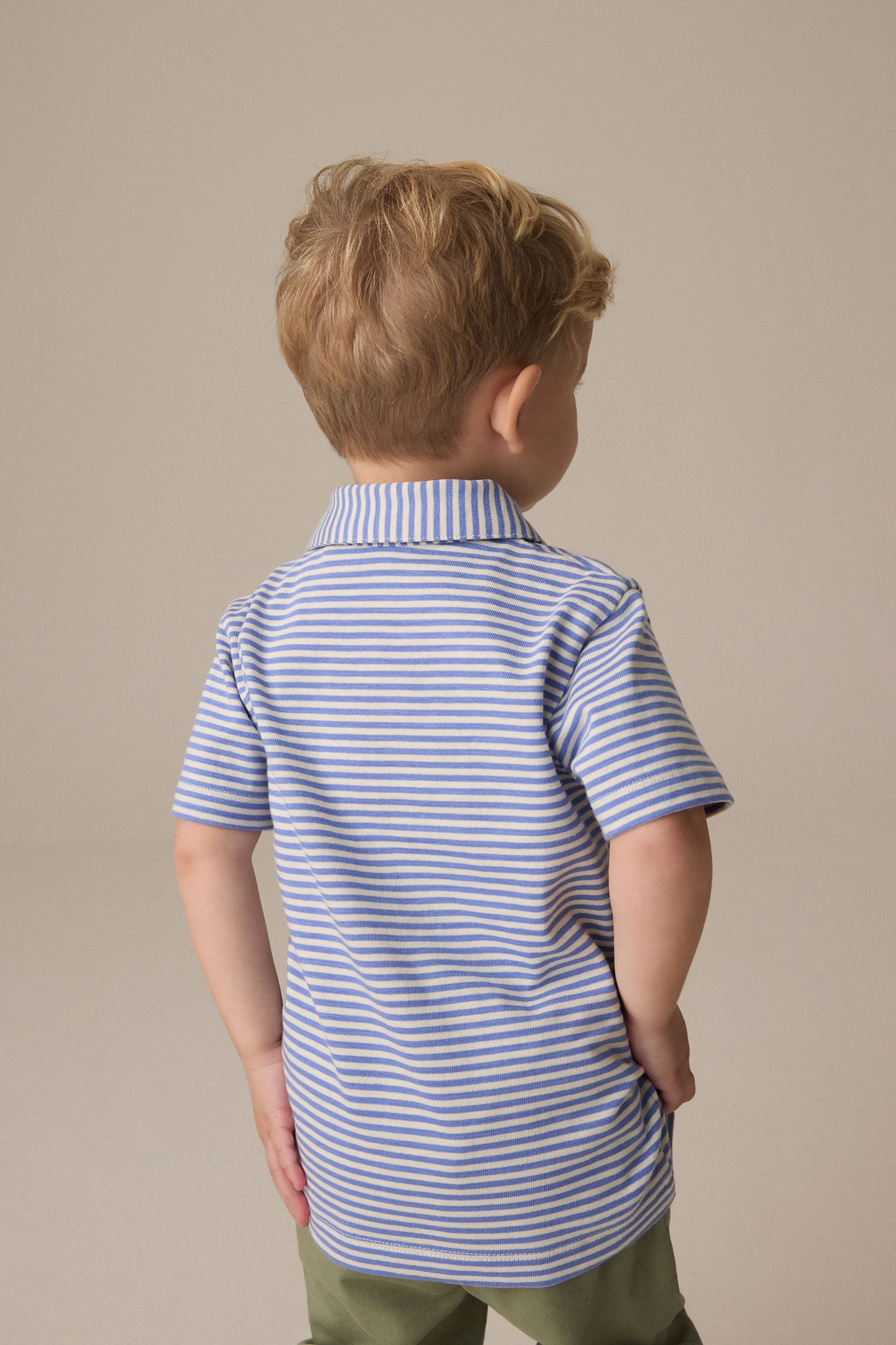 Next Poloshirt Kurzärmliges, gestreiftes Poloshirt (1-tlg) günstig online kaufen