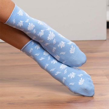 LIVING CRAFTS Socken ALEXIS Mittelhoher Schaft mit leicht eingerolltem Abschluss