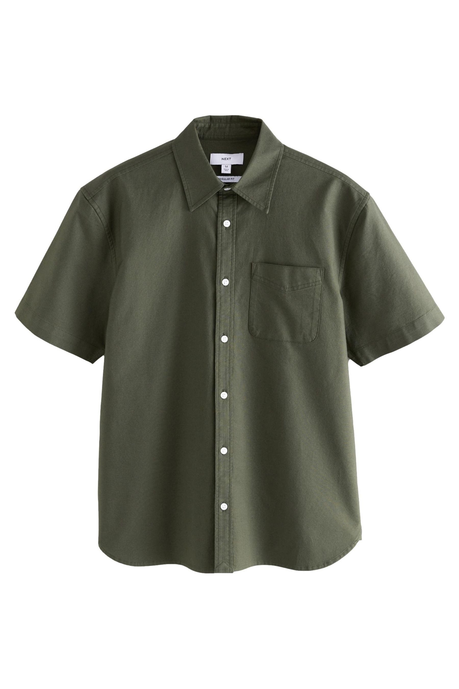 Next Kurzarmhemd Kurzärmeliges Oxford-Hemd (1-tlg) günstig online kaufen
