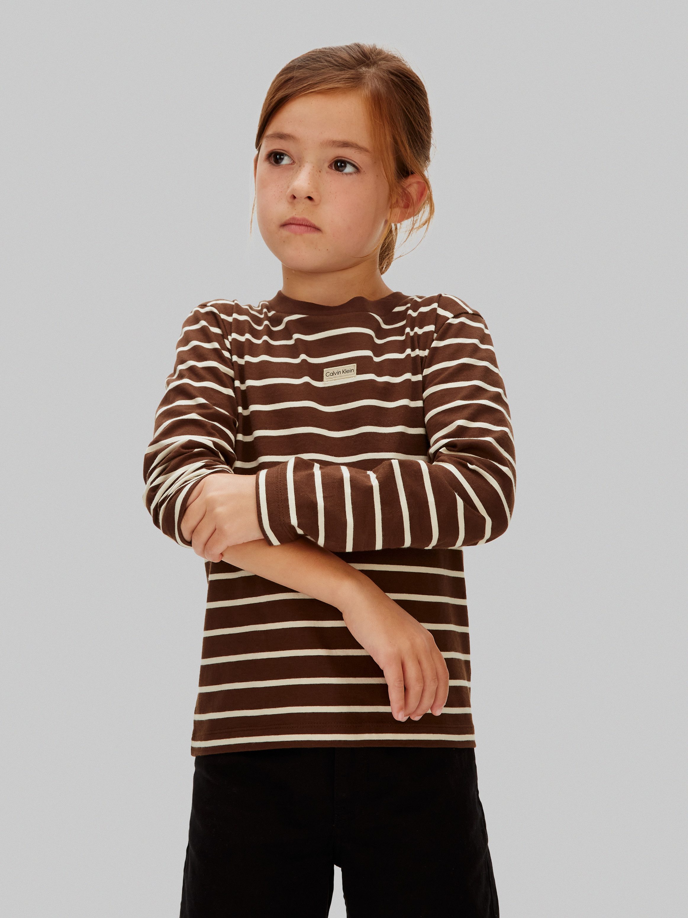 Calvin Klein Jeans Langarmshirt Regular fit, für Kinder bis 16 Jahre