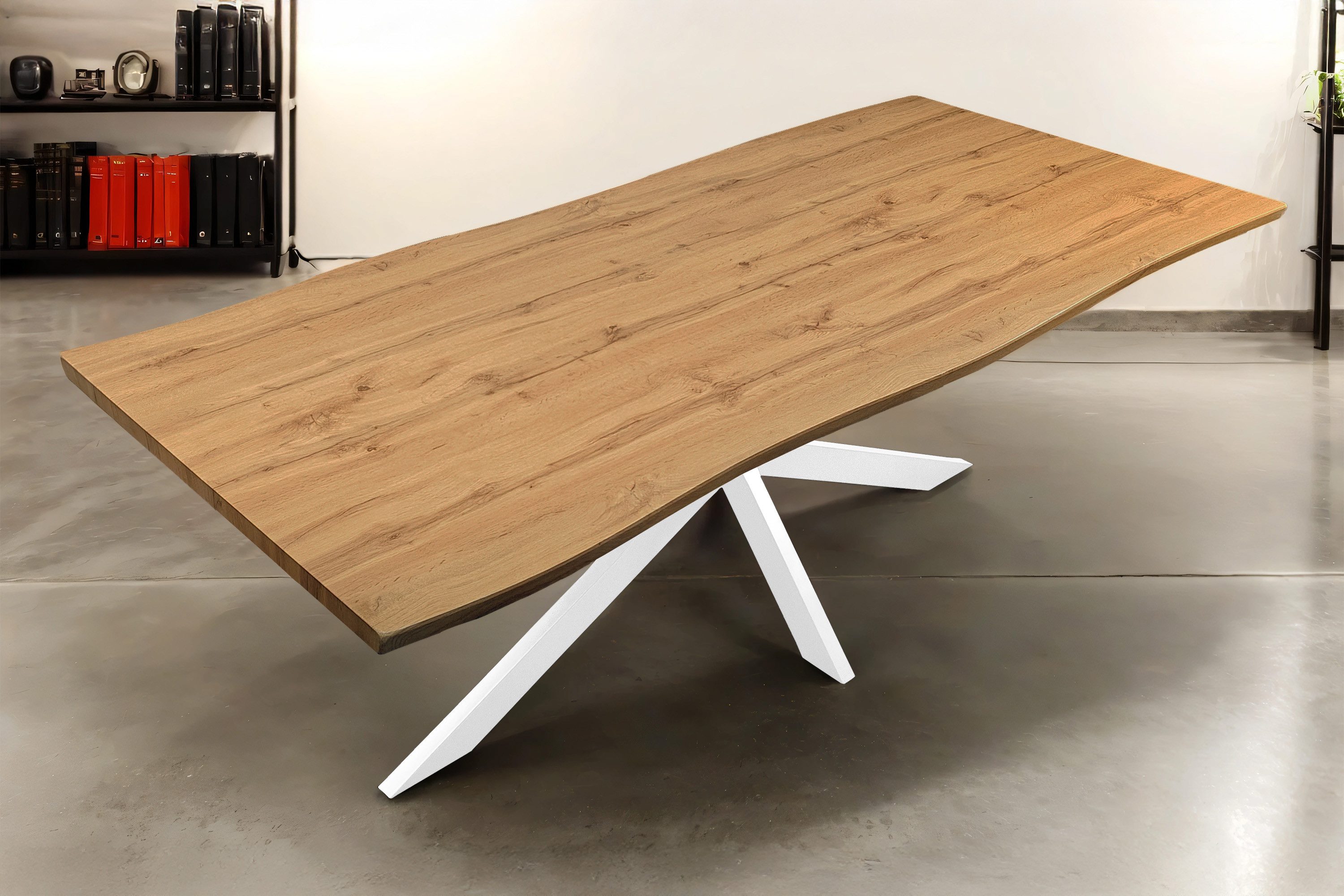 Loreno® Esstisch Josy, verschiedene Holz-Optik, Baumkante, günstig online kaufen