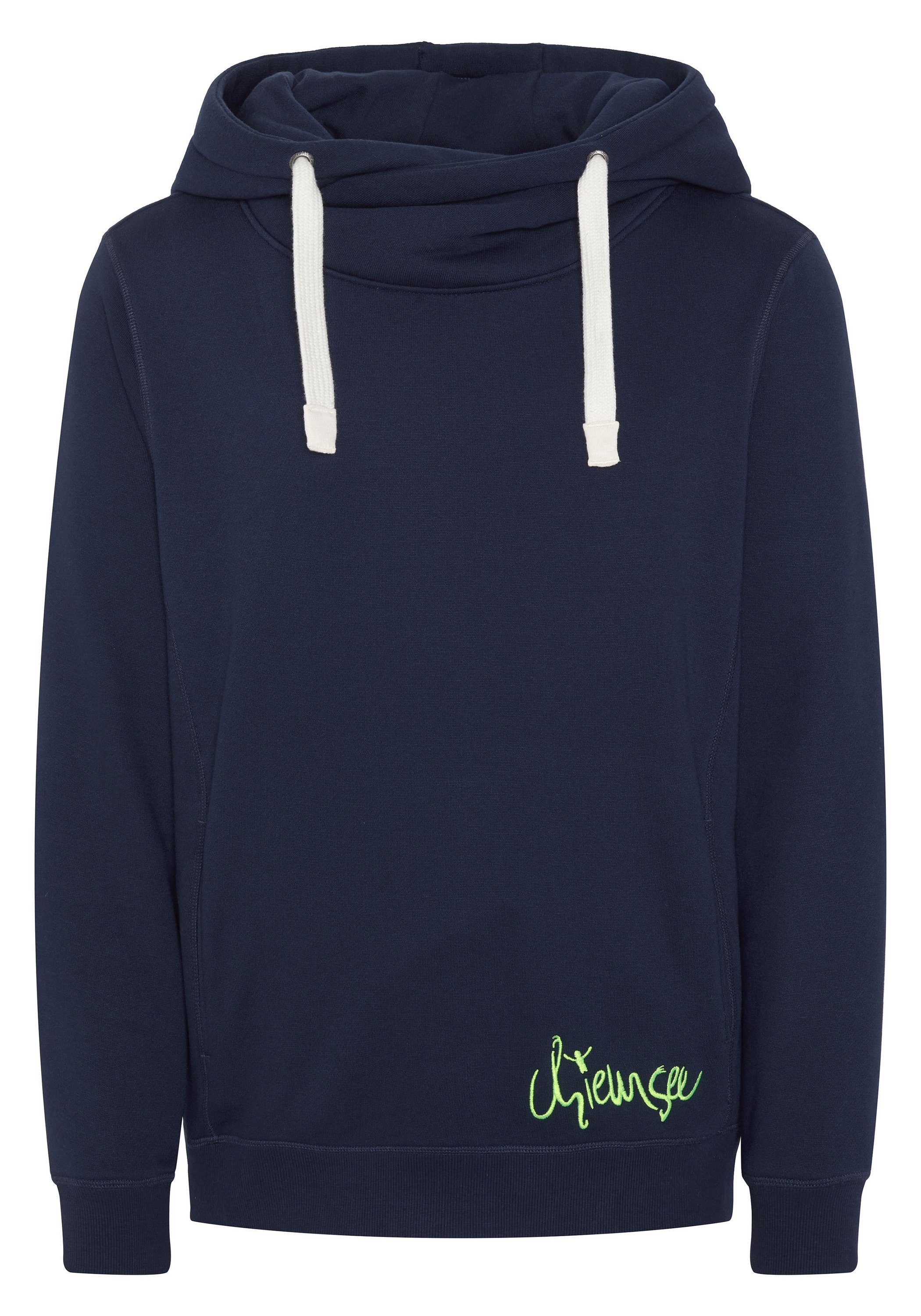 Chiemsee Kapuzensweatshirt Hoodie mit Print hinten 1