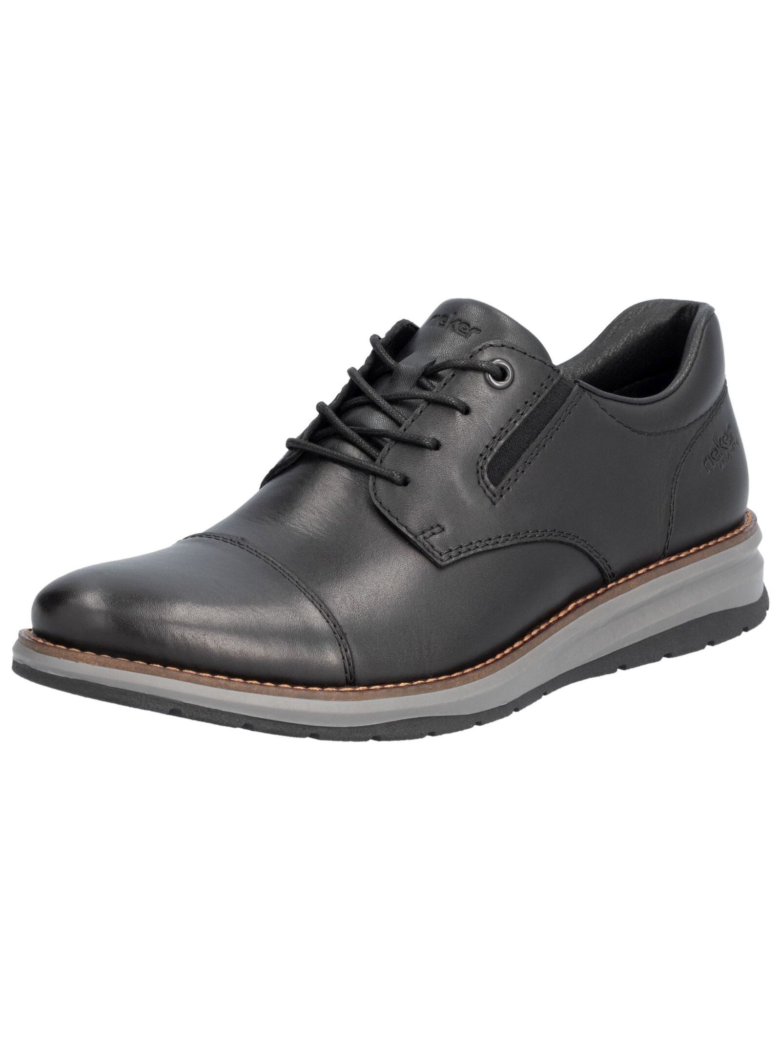 Rieker Rieker Halbschuhe Glattleder Schnürschuh