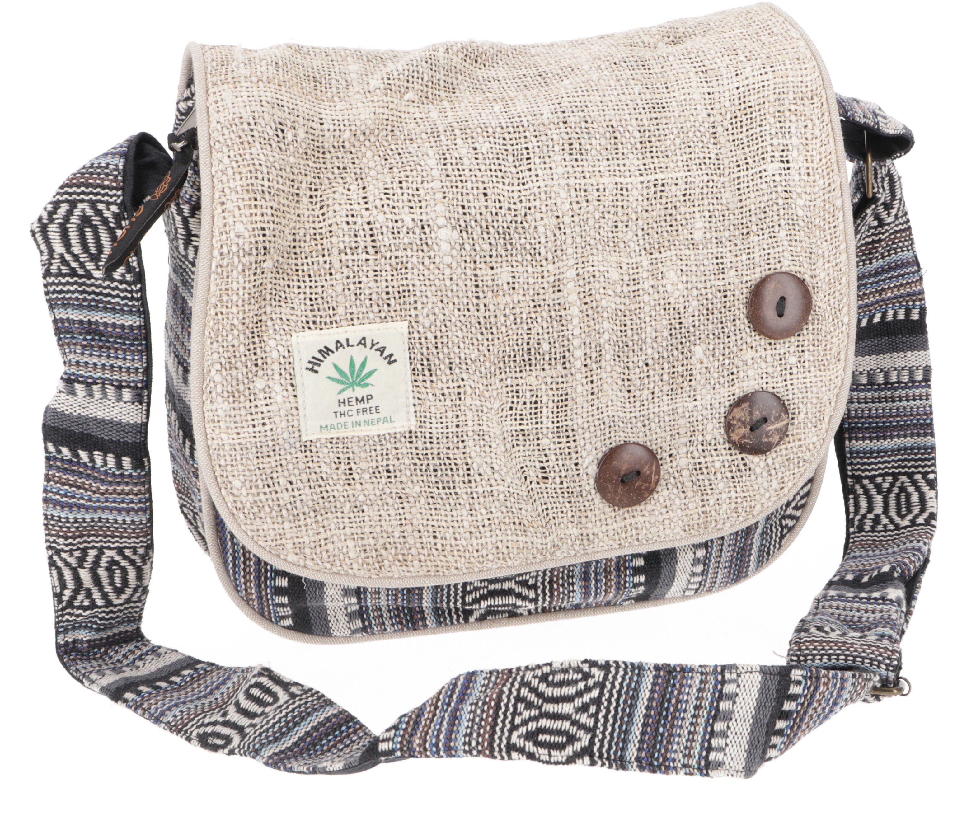 Guru-Shop Schultertasche Boho Schultertasche aus Nepal, günstig online kaufen