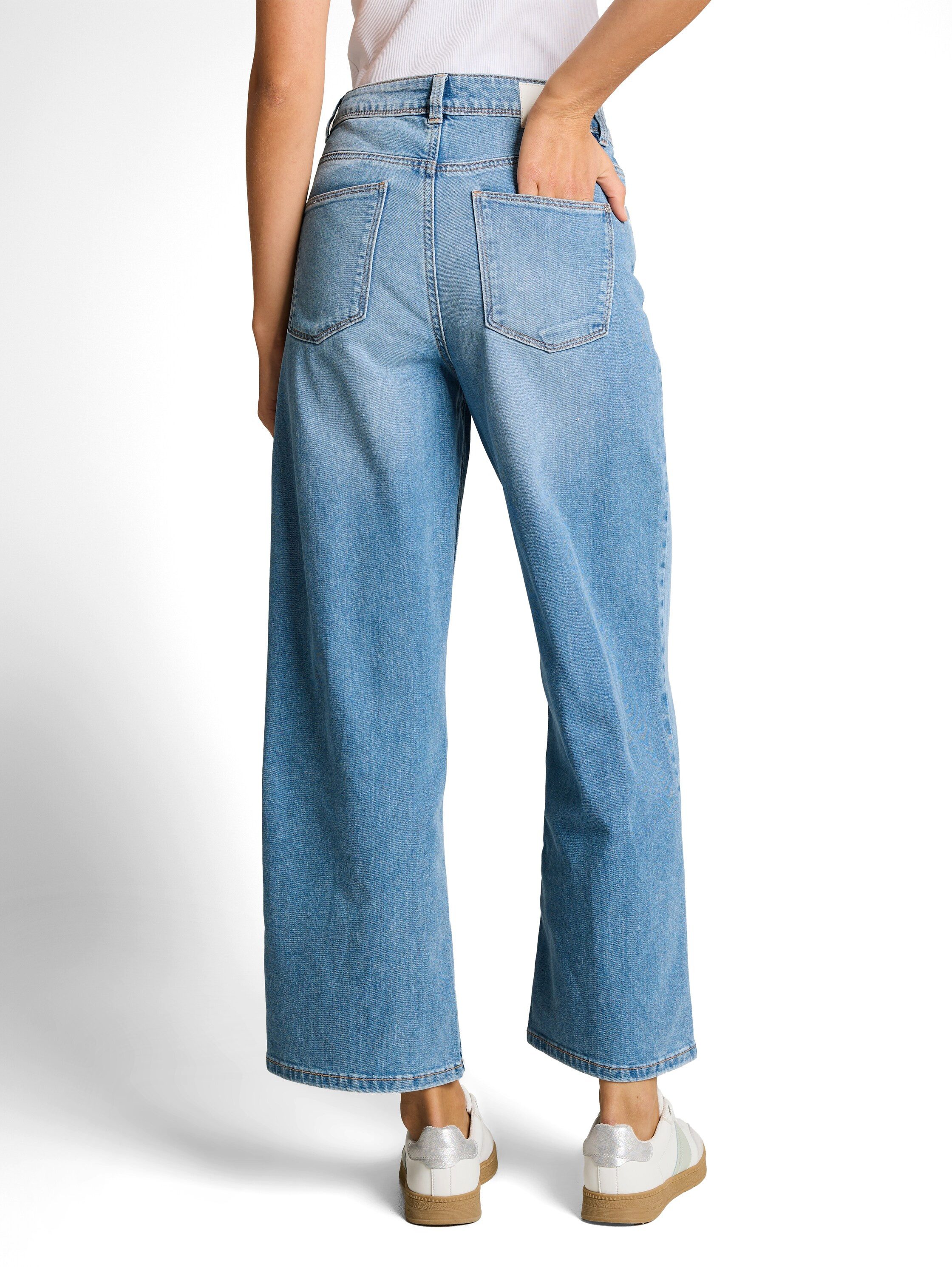 TOM TAILOR High-waist-Jeans NELMA im Five-Pocket Style